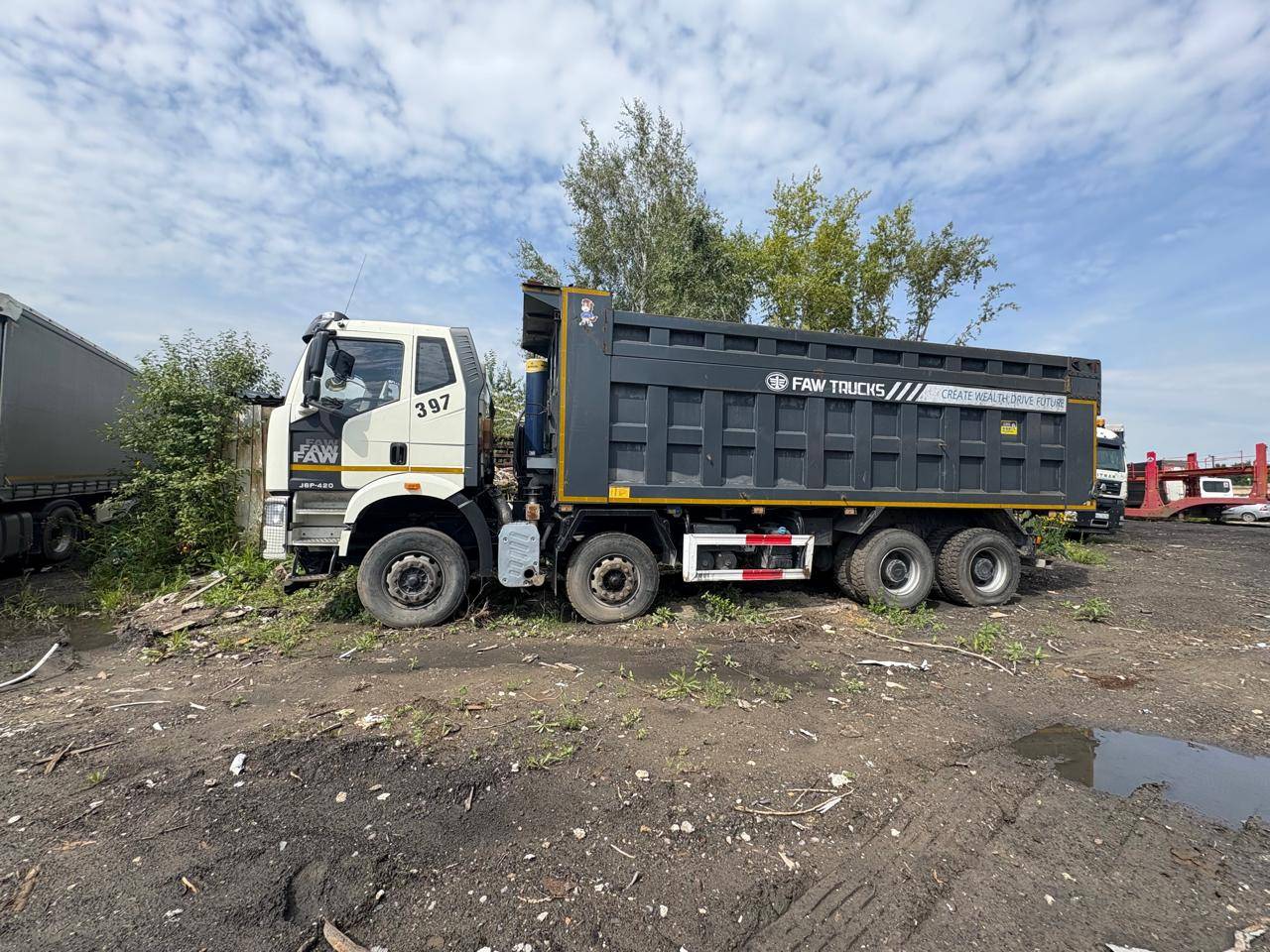 FAW CA3310P66K24T4E5 8х4,  102 066 км, 2023 года в лизинг