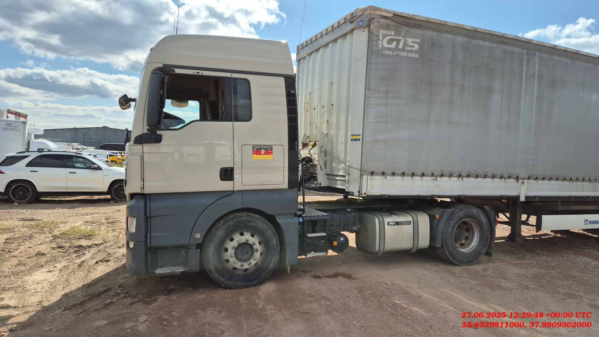 MAN TGX 18.500 4X2 LLS,  614 802 км, 2019 года в лизинг
