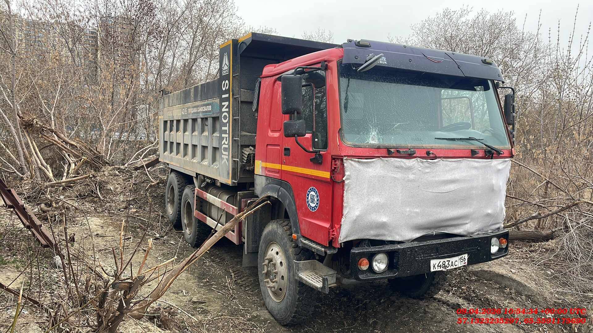 HOWO ZZ3327S3857E 6х6,  82 060 км, 2023 года в лизинг