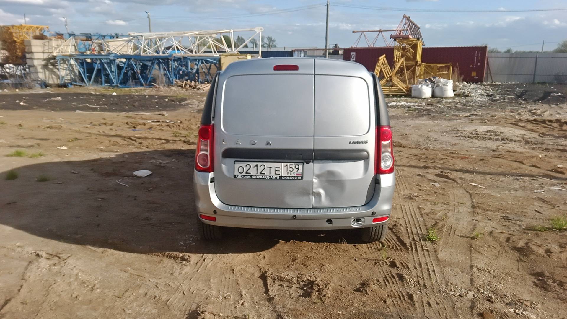 Lada Largus фургон,  111 363 км, 2022 года в лизинг