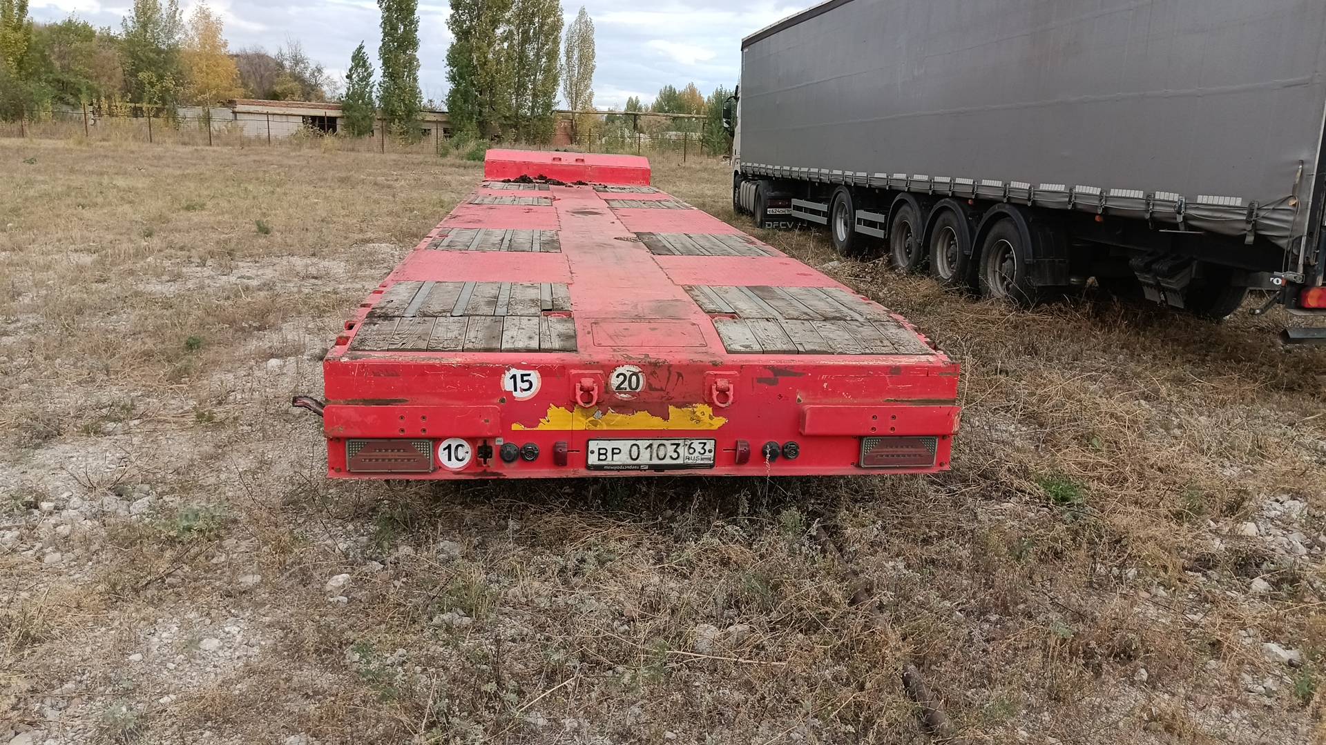 Тверьстроймаш Низкорамный полуприцеп 993941-LE48, 2022 года в лизинг