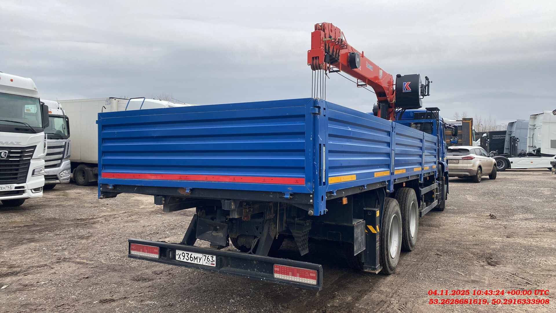 КАМАЗ 65117-48(A5),  3 832 км, 2024 года в лизинг