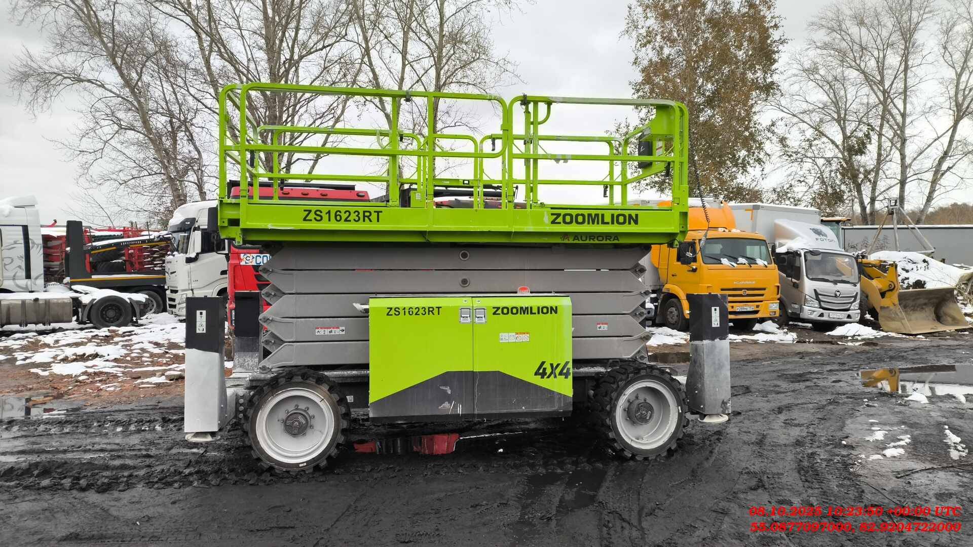 Zoomlion ZS1623RT ножничный подъемник самоходный, 2024 года в лизинг