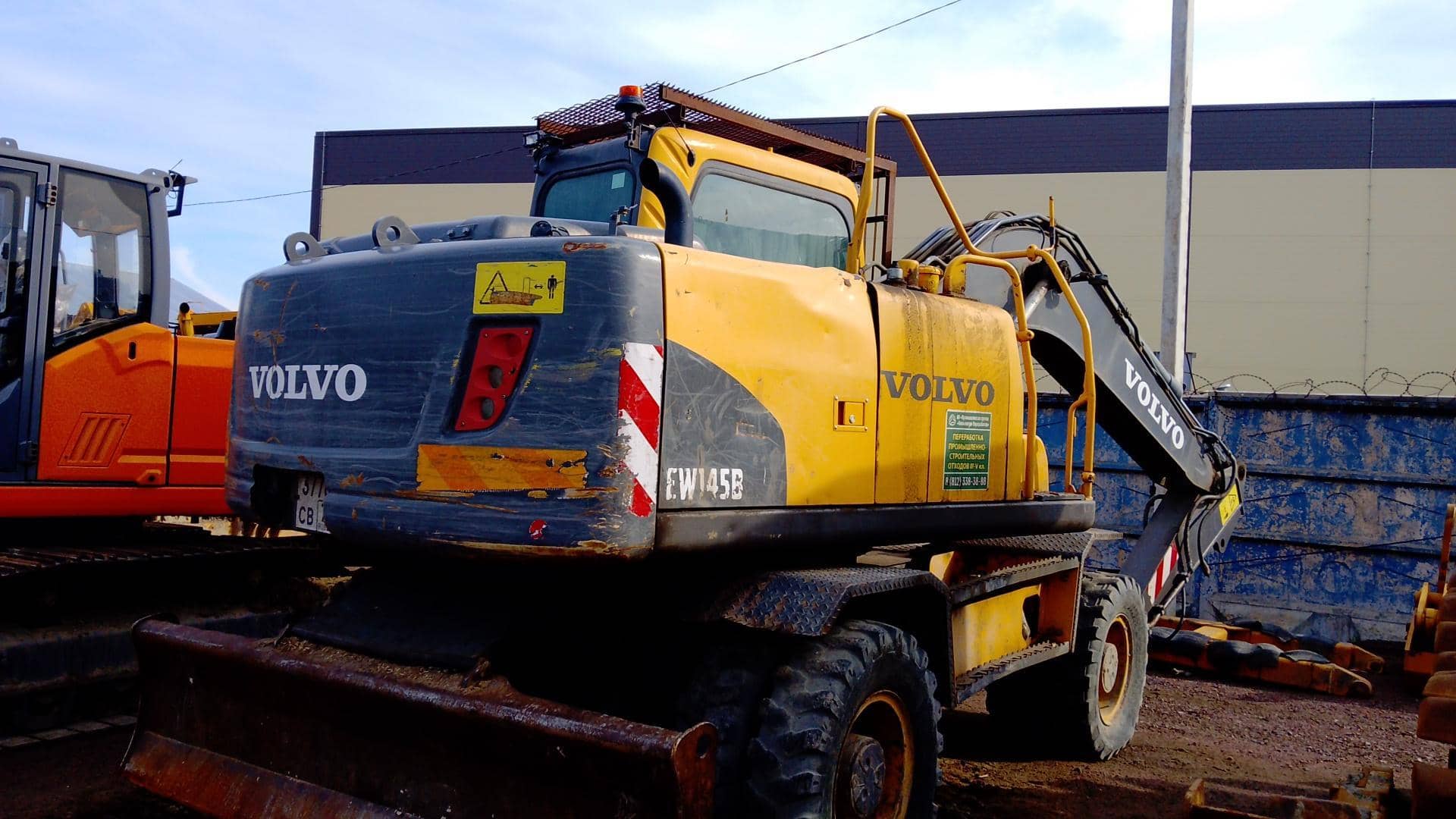 Volvo EW145B PRIME, 2019 года в лизинг