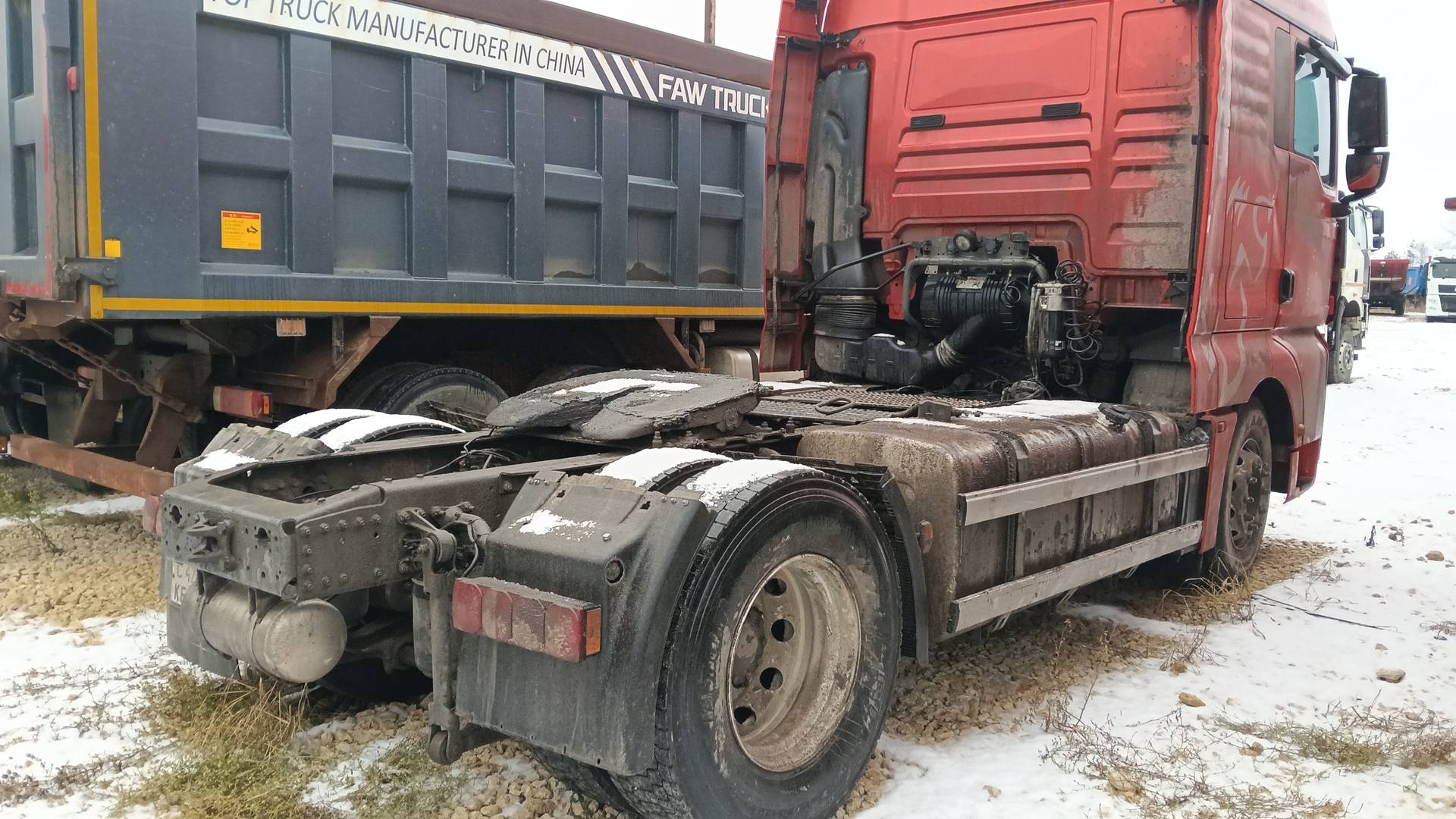 Sitrak C7H 4x2 ZZ4186V361HE,  367 836 км, 2023 года в лизинг