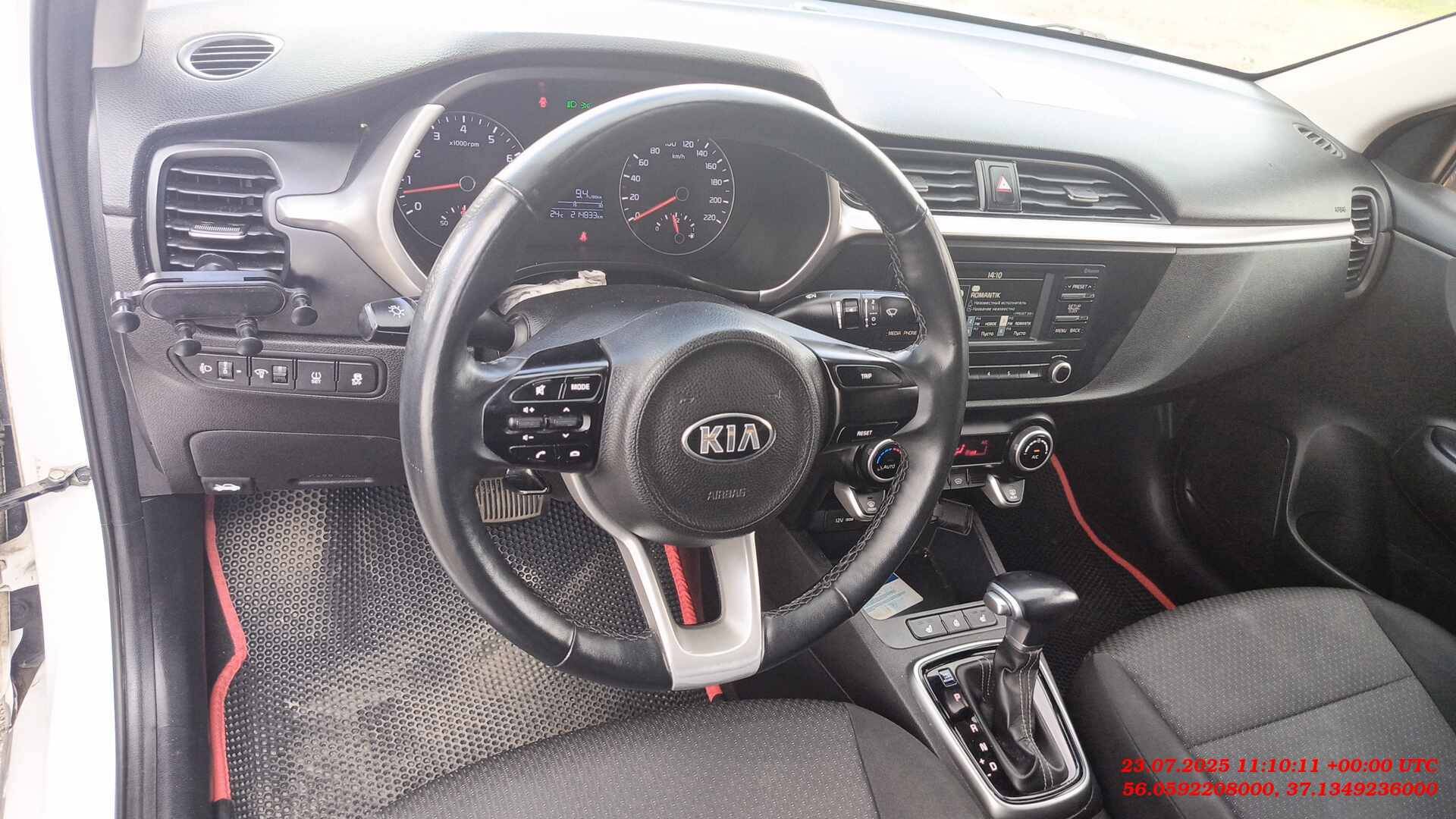 KIA Rio,  214 833 км, 2021 года в лизинг