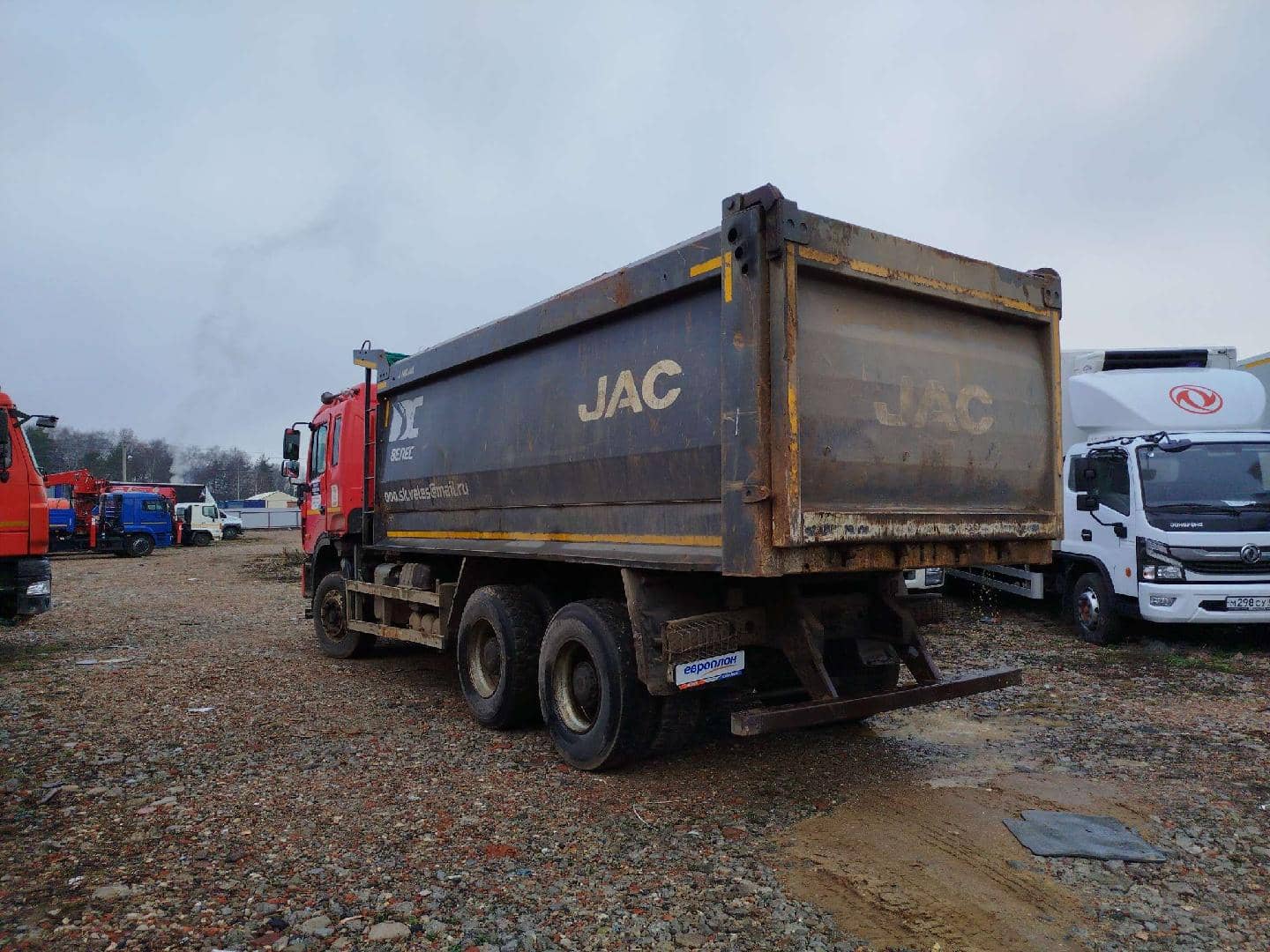 JAC N350 6x4,  225 955 км, 2021 года в лизинг