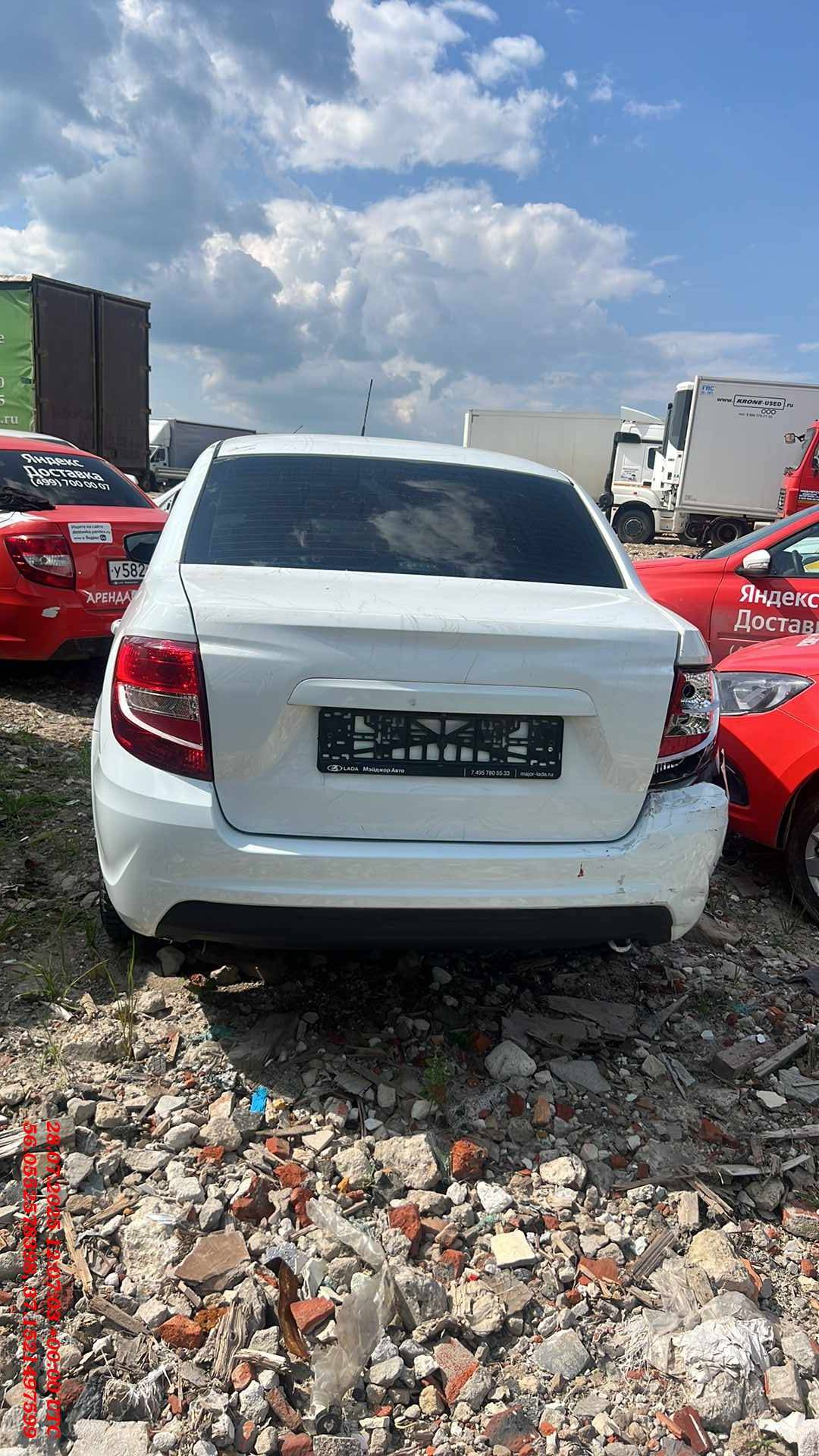 Lada Granta седан,  50 000 км, 2023 года в лизинг