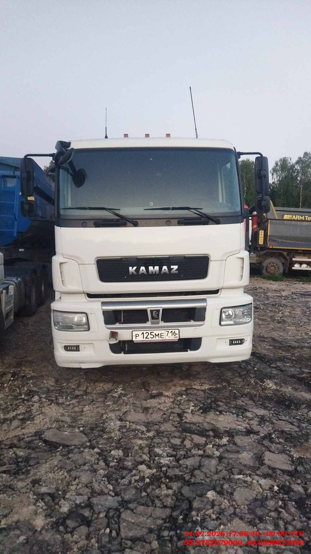 КАМАЗ 65206-T5 (Т2642),  179 412 км, 2022 года