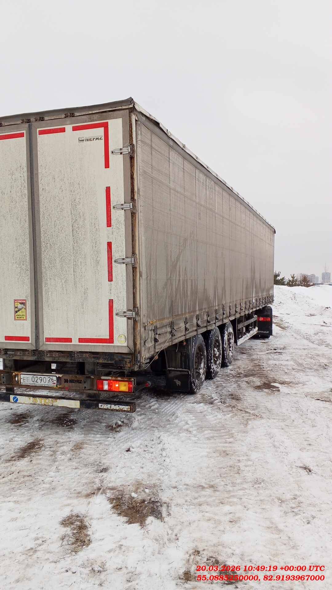 НЕФАЗ Тентованный 93341-07, 2019 года в лизинг