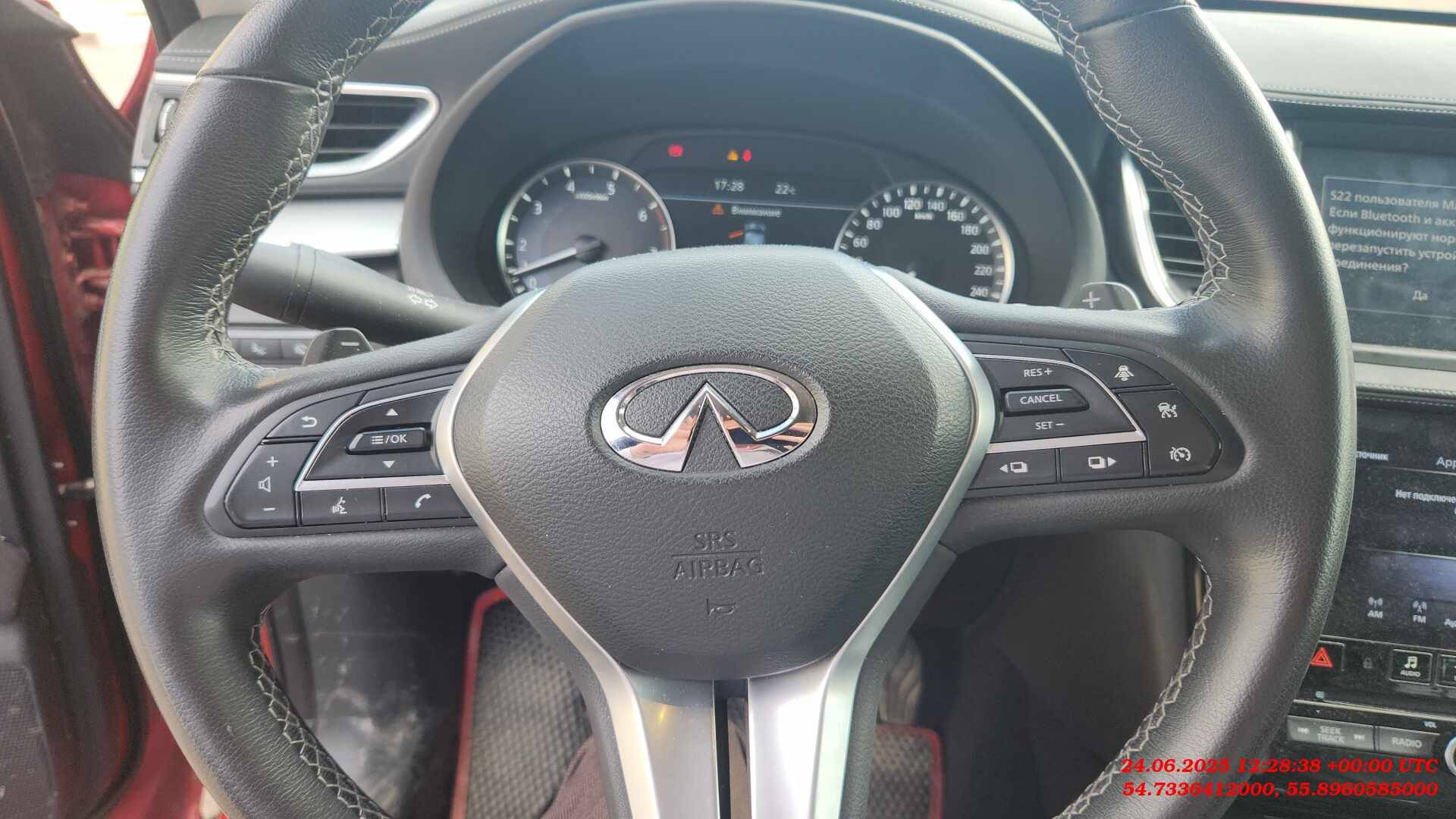 INFINITI QX50,  34 499 км, 2021 года в лизинг