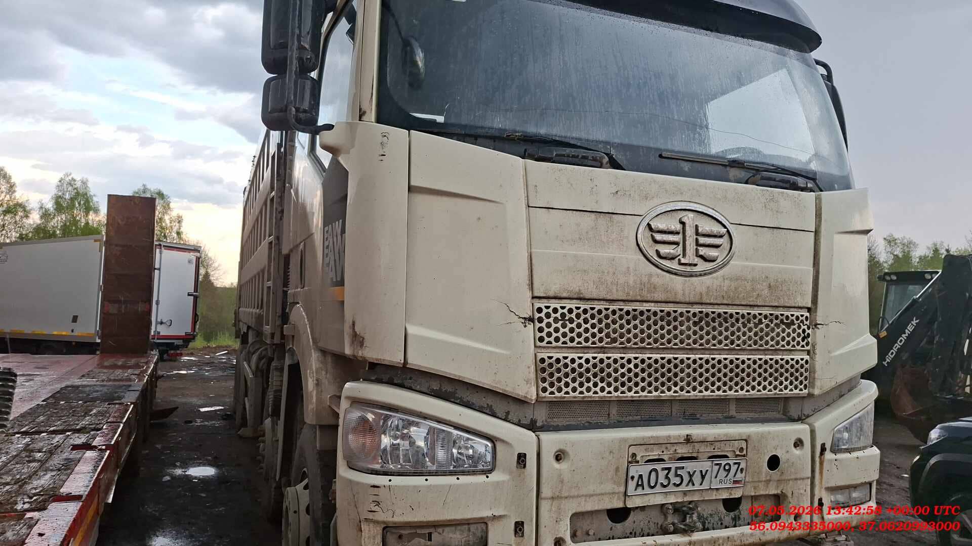 FAW CA3310P66K24T4E5 8х4,  130 795 км, 2023 года в лизинг