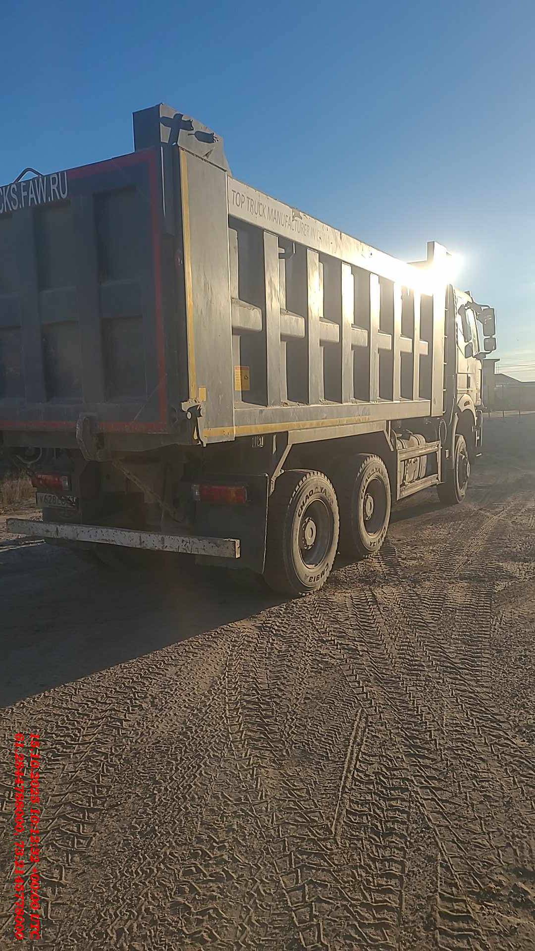 FAW CA3250P66K24L1TE5 6x6,  13 707 км, 2023 года в лизинг