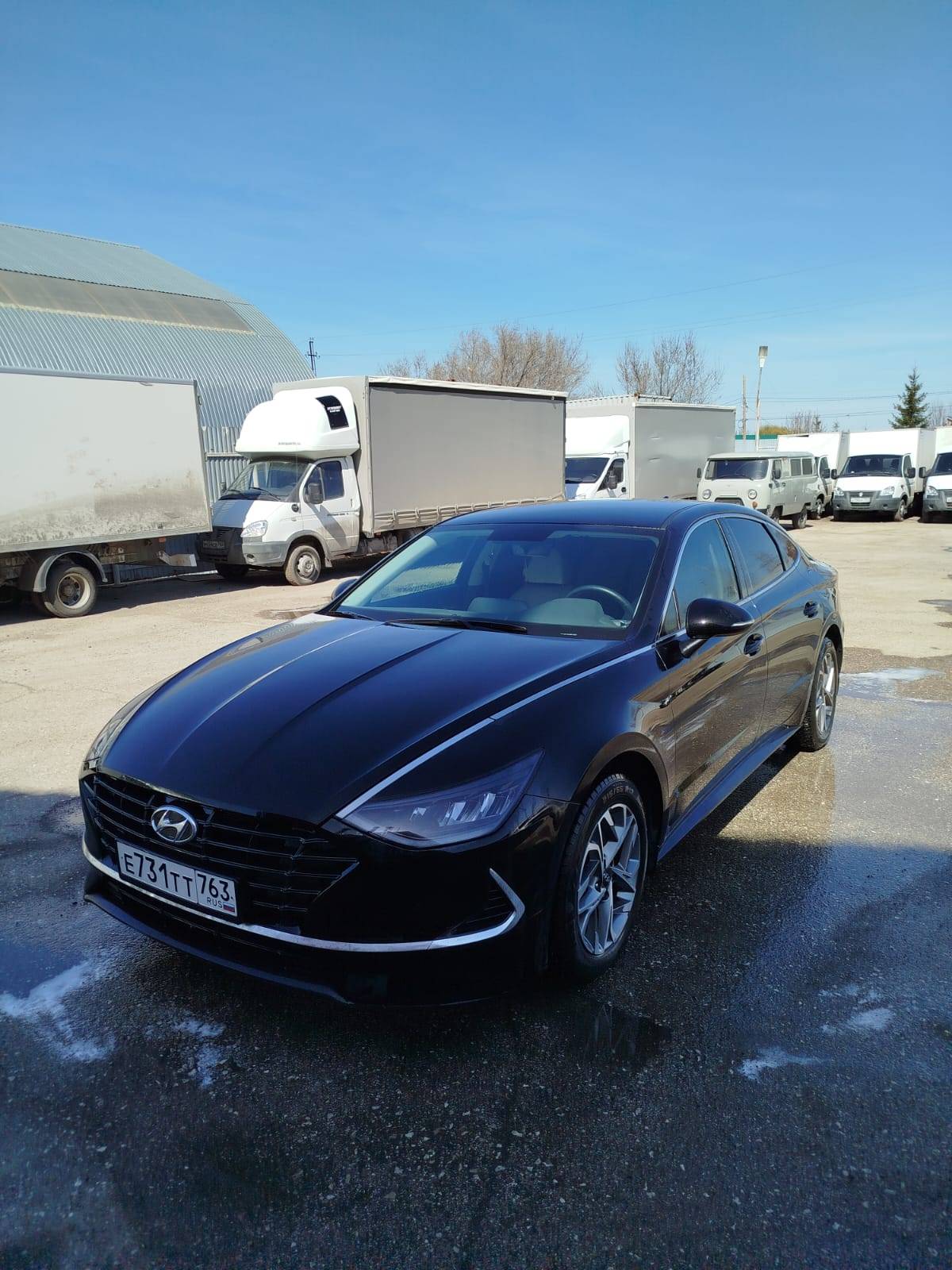 Hyundai Sonata,  116 988 км, 2020 года в лизинг
