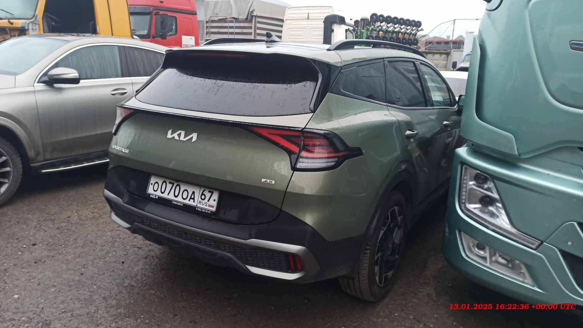 KIA Sportage,  71 017 км, 2022 года в лизинг