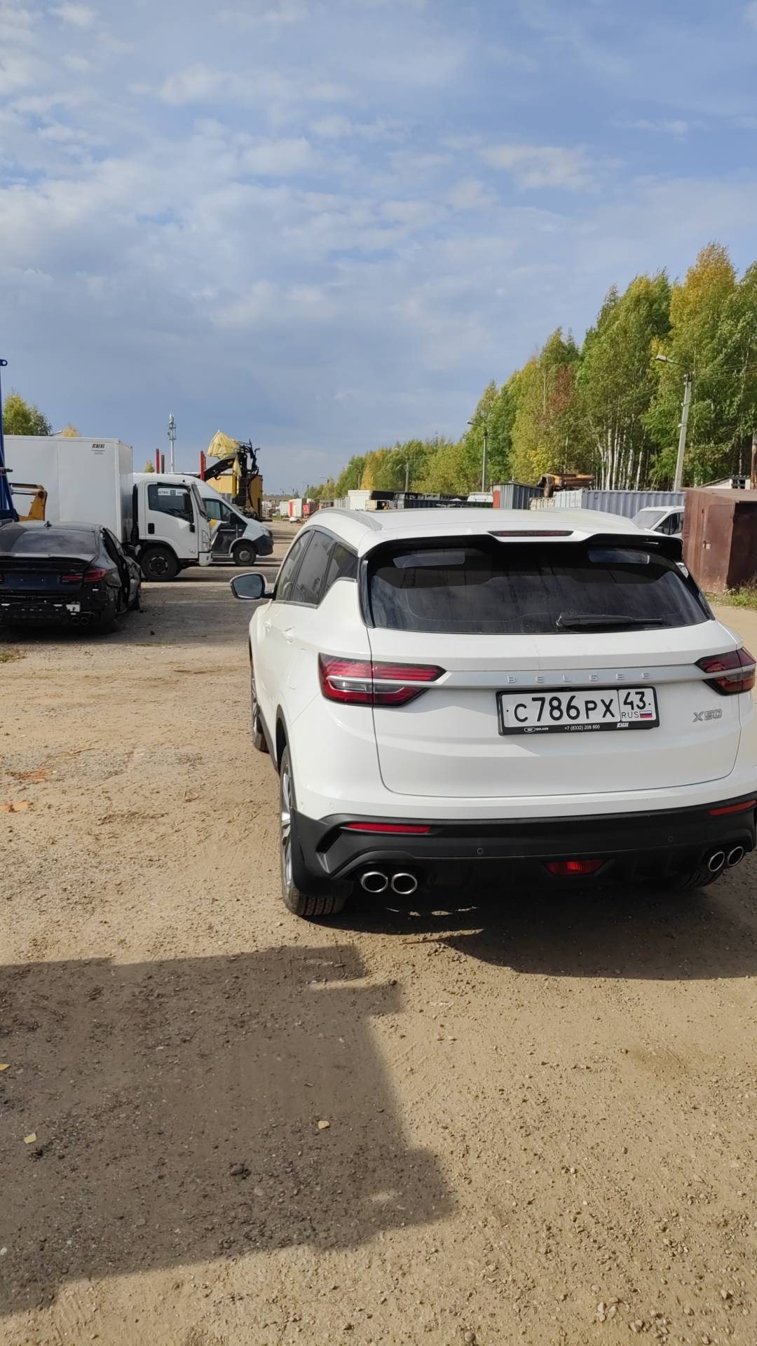 Belgee X50,  3 784 км, 2024 года в лизинг