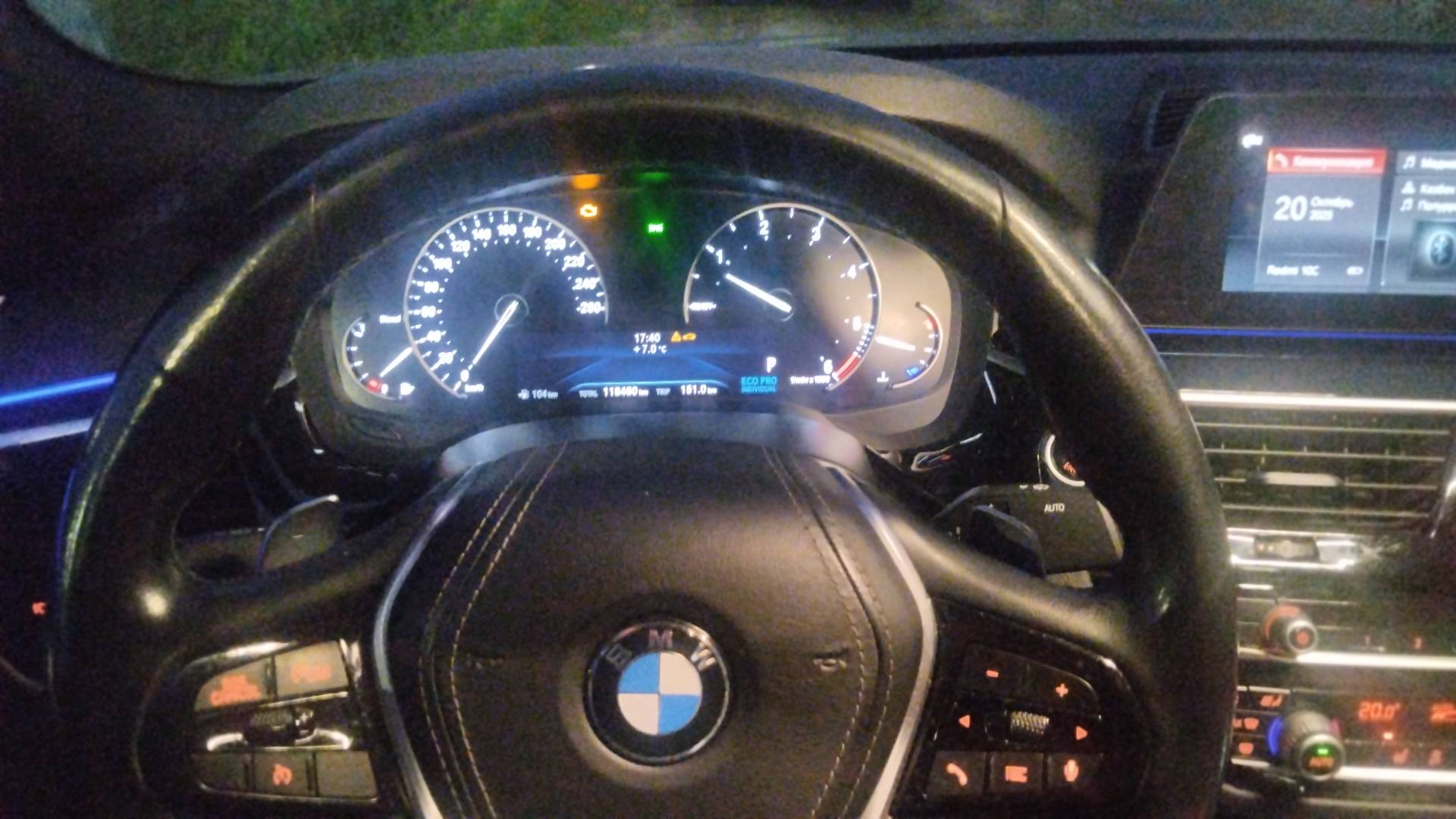 BMW 5 серия,  118 460 км, 2019 года в лизинг