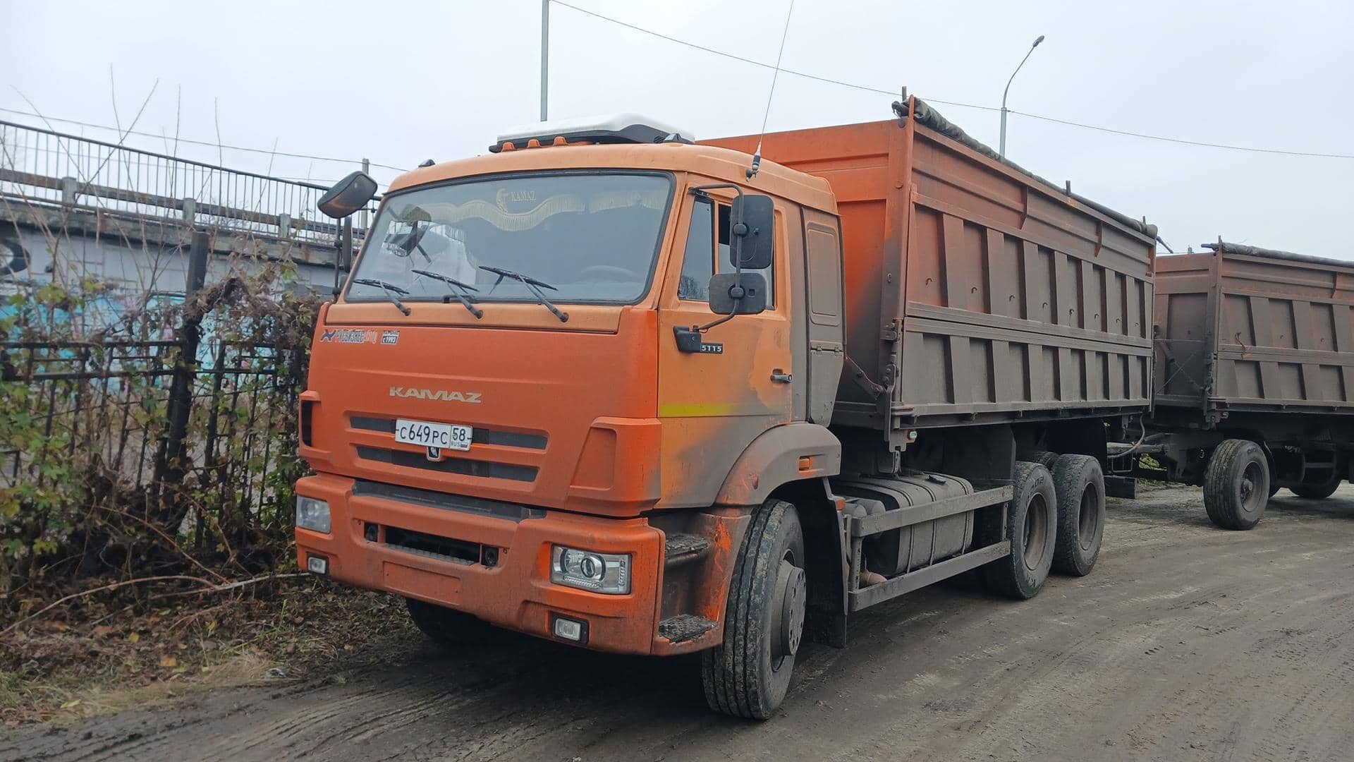 КАМАЗ 65115-48(A5),  130 876 км, 2022 года в лизинг