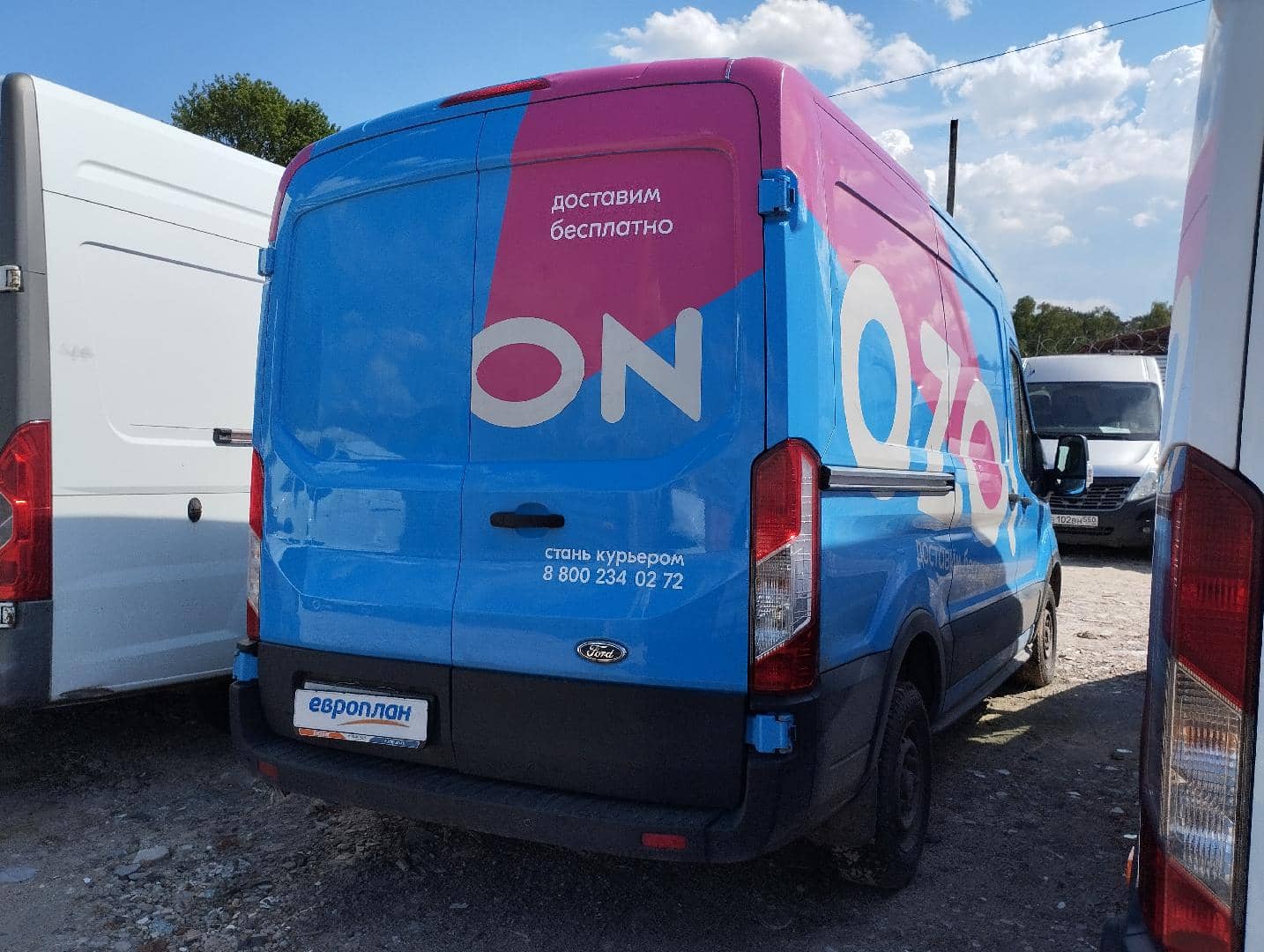 Ford Transit,  72 682 км, 2021 года в лизинг