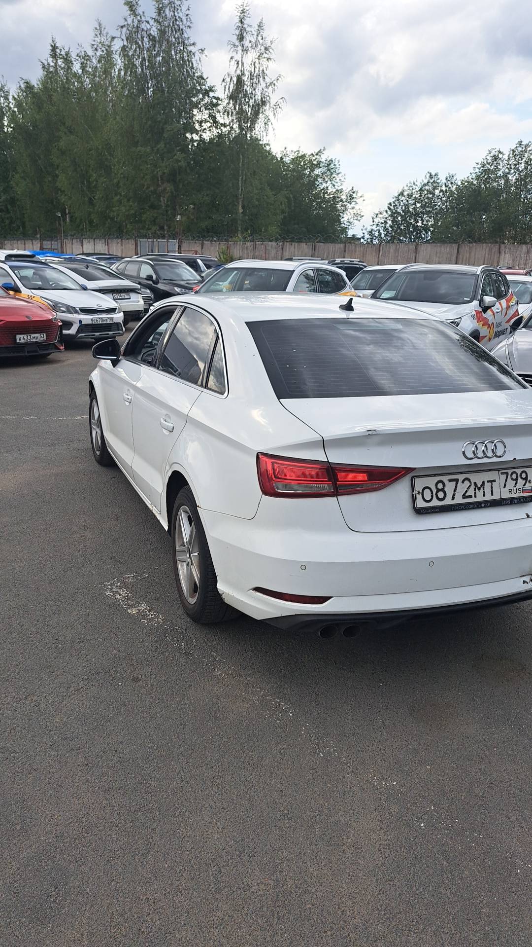 Audi A3 Sedan,  216 173 км, 2018 года в лизинг