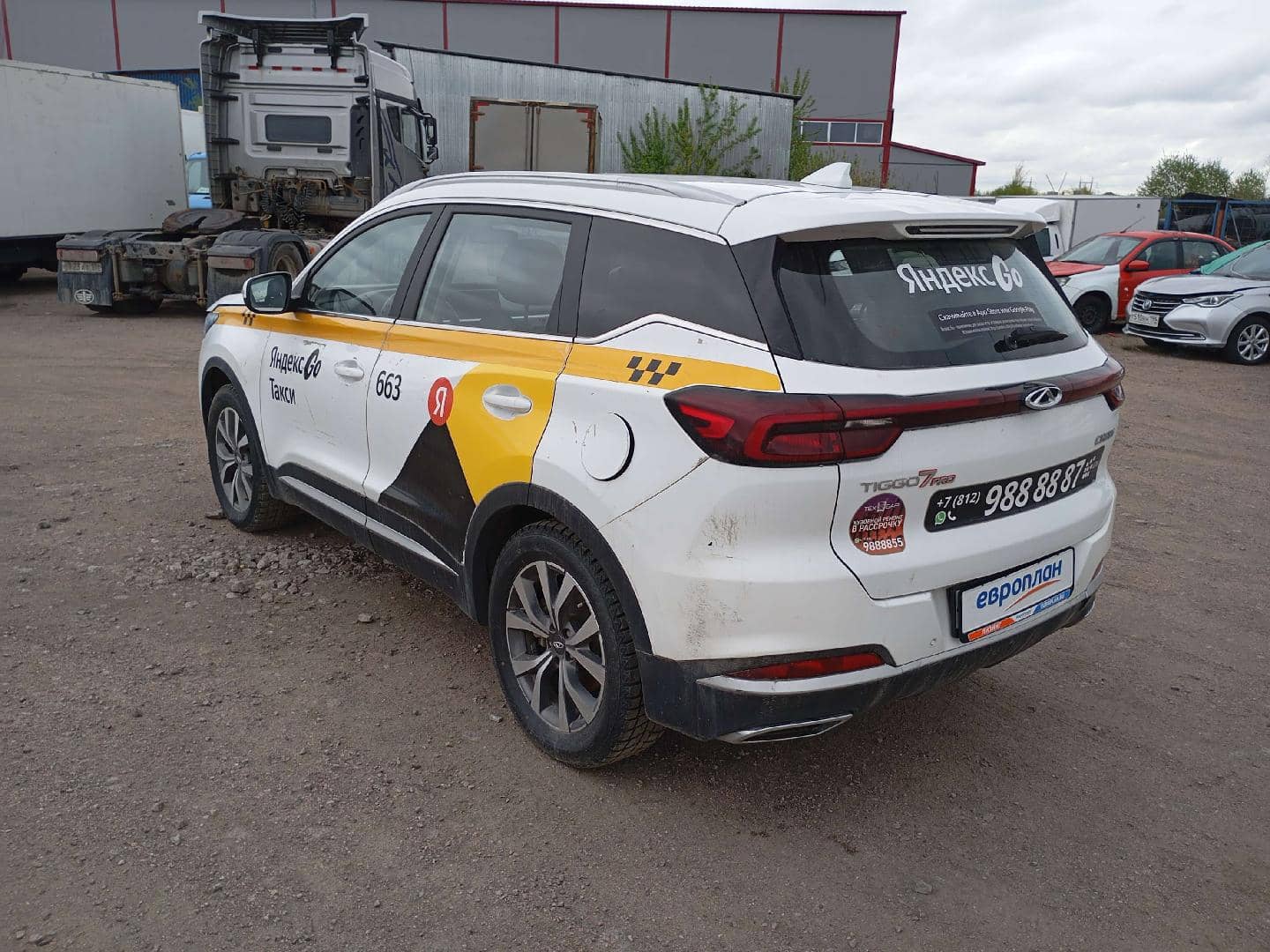 Chery Tiggo 7 PRO,  254 130 км, 2022 года в лизинг