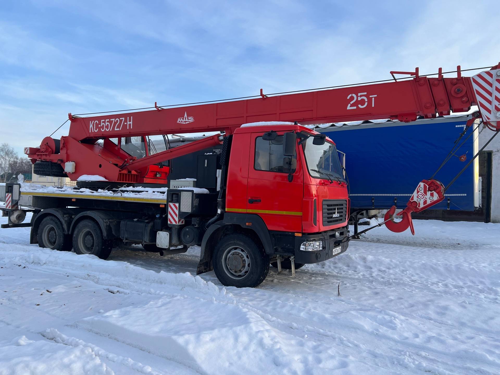 Белавтомаш КС 55727-H на шасси МАЗ 6302С5 25т Лот 000006084