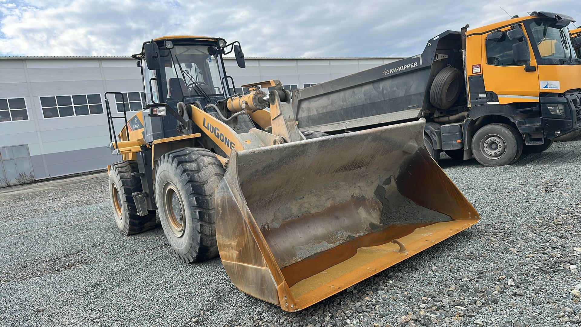 LiuGong CLG856H, 2021 года в лизинг