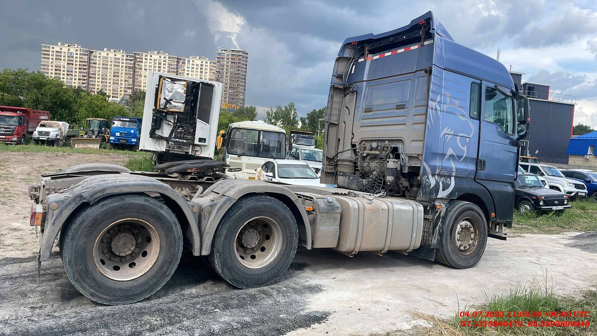 Sitrak С7Н 6×4 ZZ4256V364HE,  246 911 км, 2023 года в лизинг