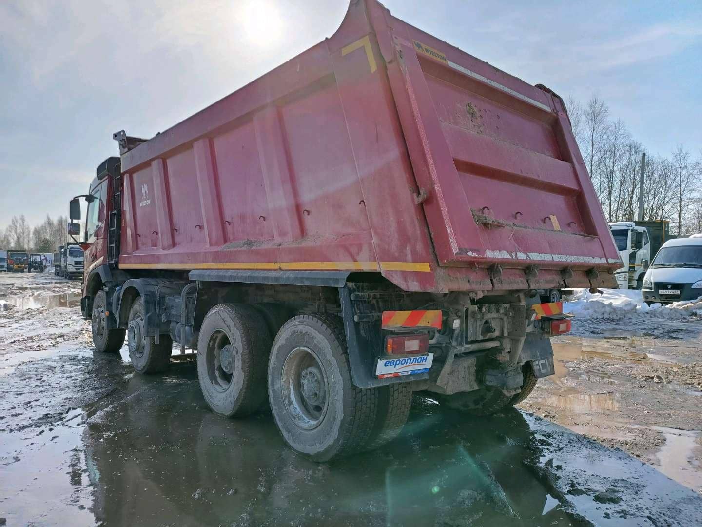 Volvo FM 420 8x4 (FMX),  345 129 км, 2022 года в лизинг