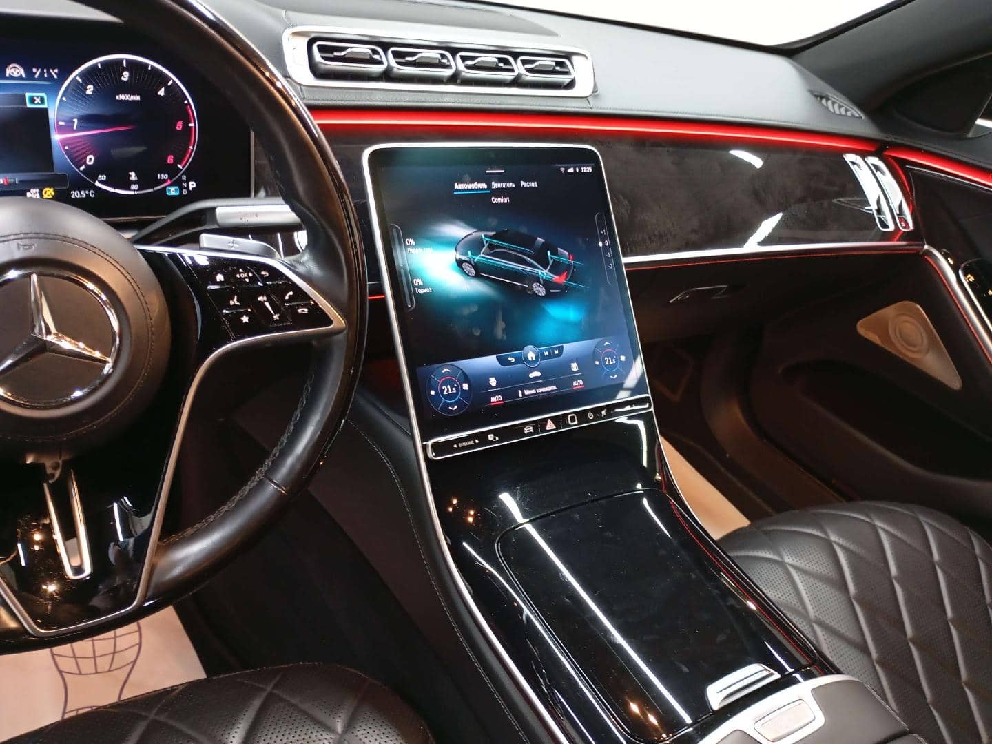 Mercedes-Benz S седан,  109 581 км, 2021 года в лизинг
