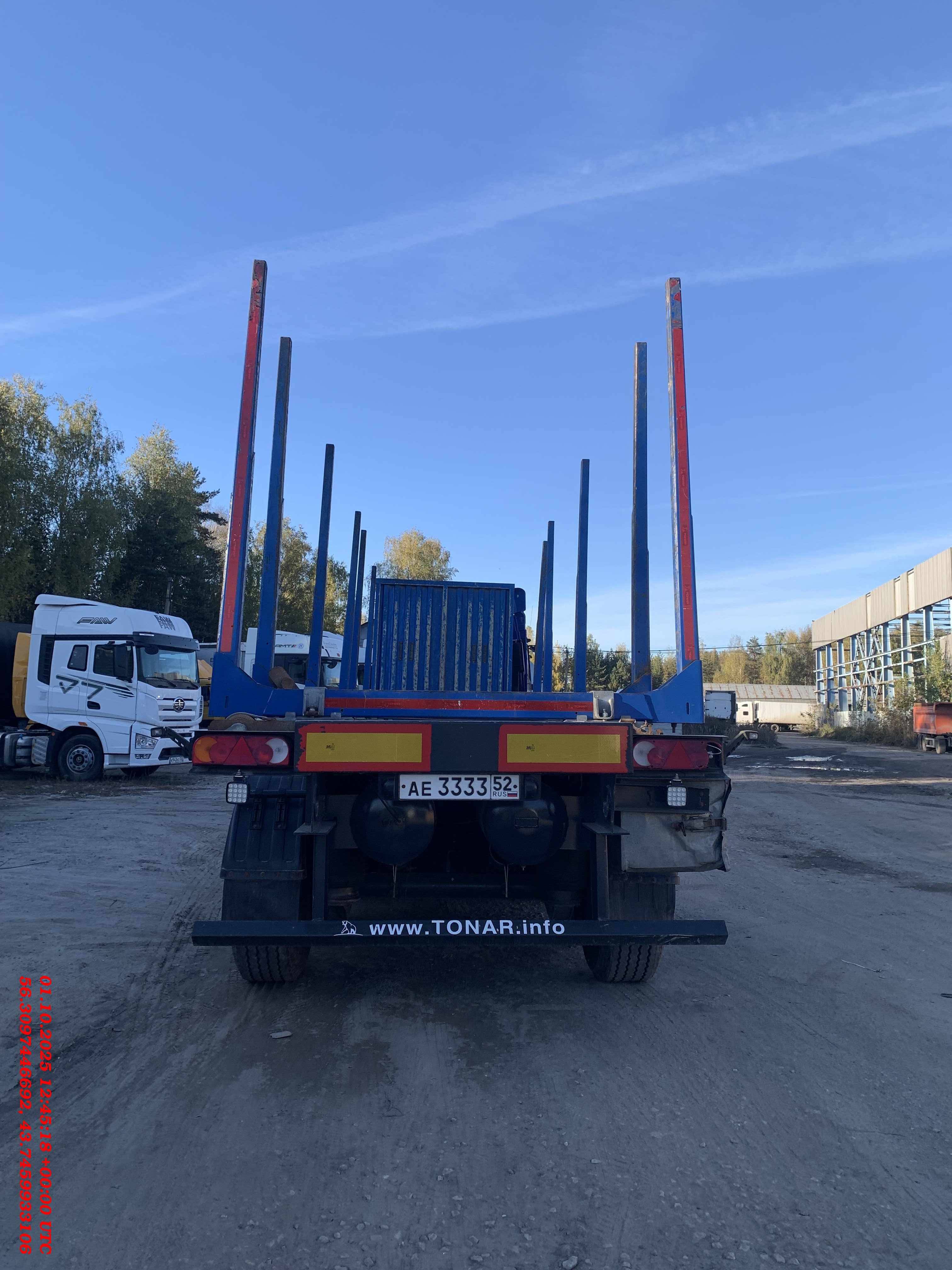 Тонар Сортиментовоз 9445, 2022 года в лизинг