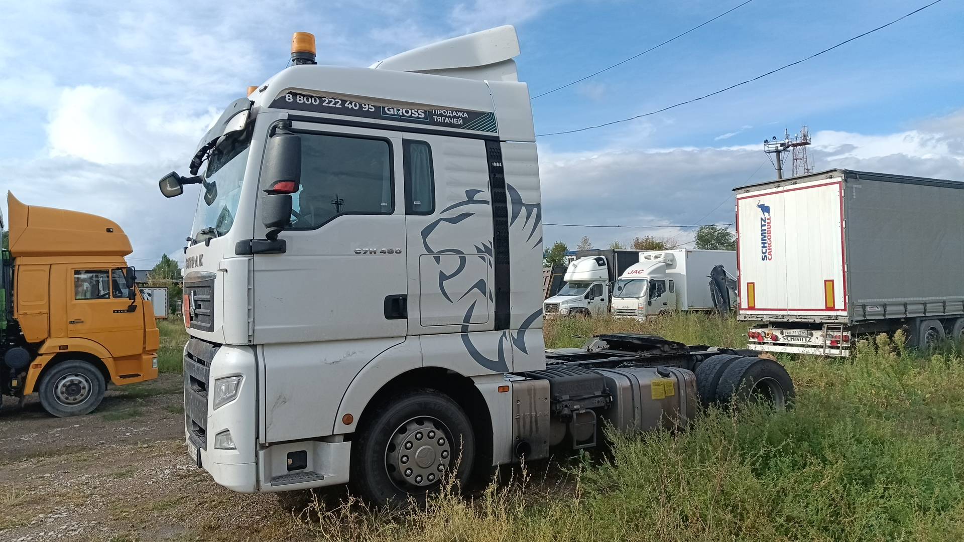 Sitrak ZZ4186V391HE,  106 187 км, 2023 года в лизинг