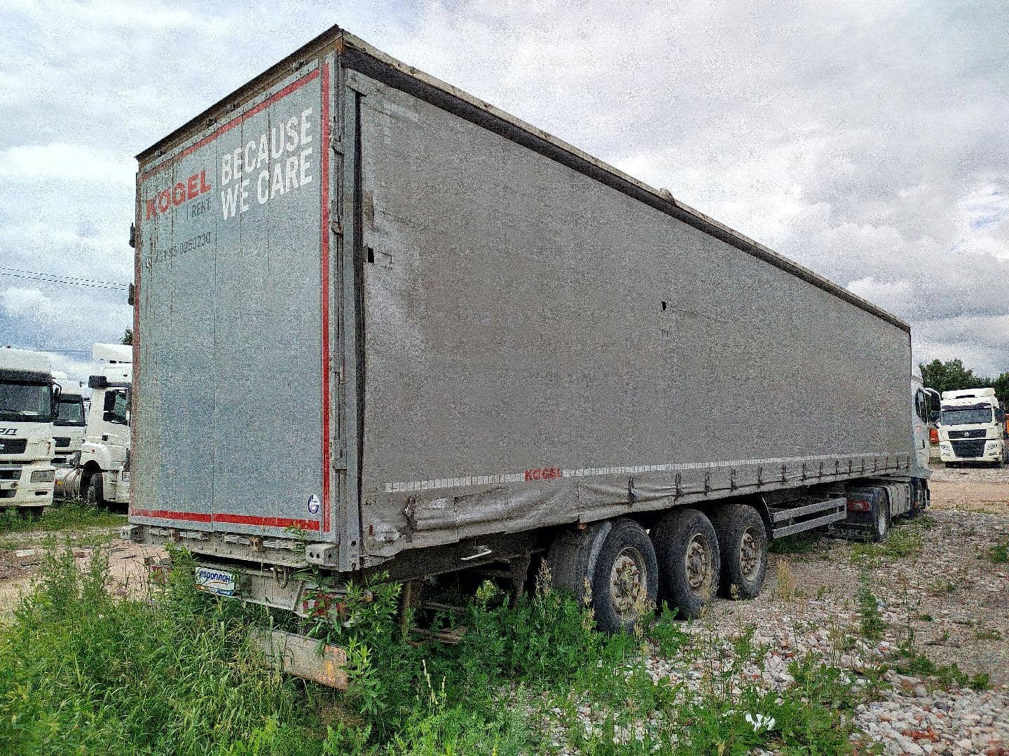 KOGEL Шторный S24-1 (SNCО 24),  200 000 км, 2023 года в лизинг