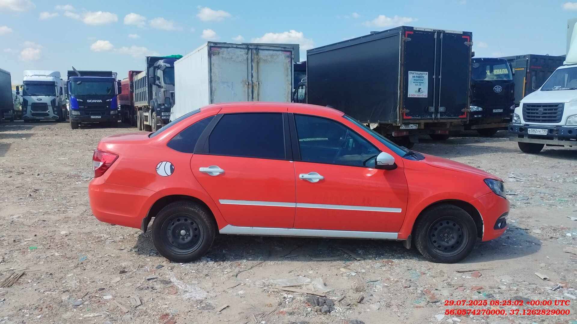Lada Granta седан,  23 350 км, 2023 года в лизинг