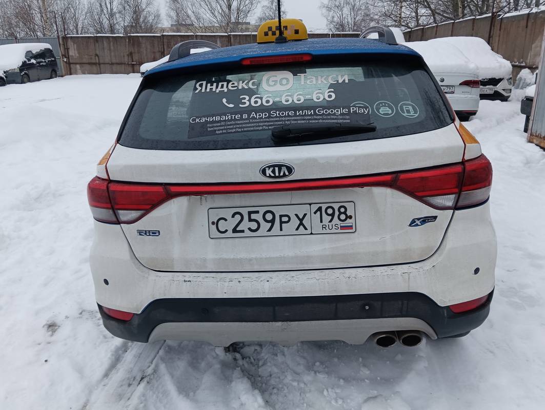 KIA Rio X-Line,  260 275 км, 2019 года в лизинг