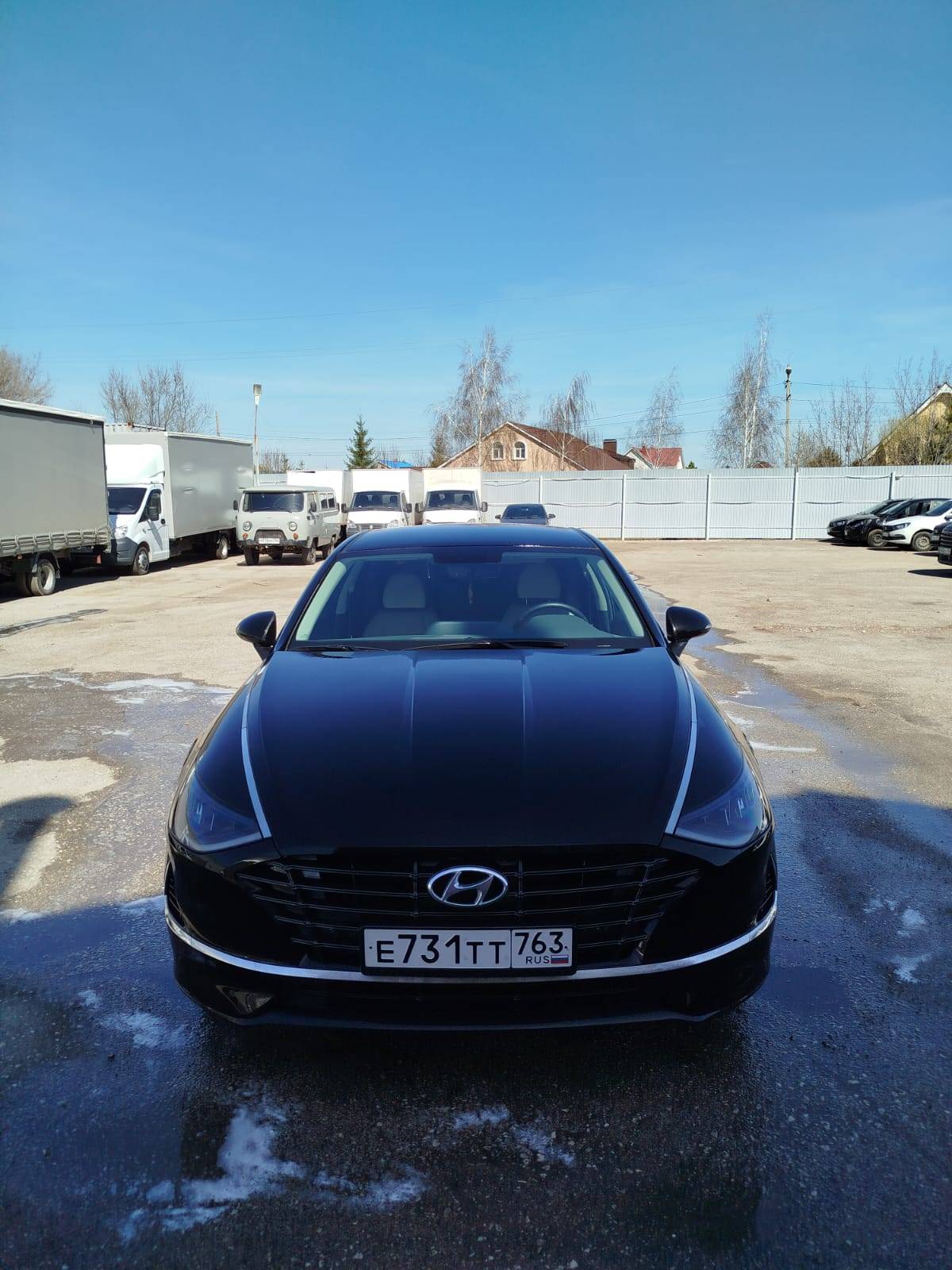 Hyundai Sonata,  116 988 км, 2020 года в лизинг