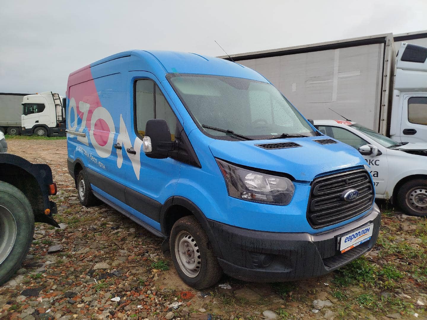 Ford Transit,  72 350 км, 2021 года в лизинг