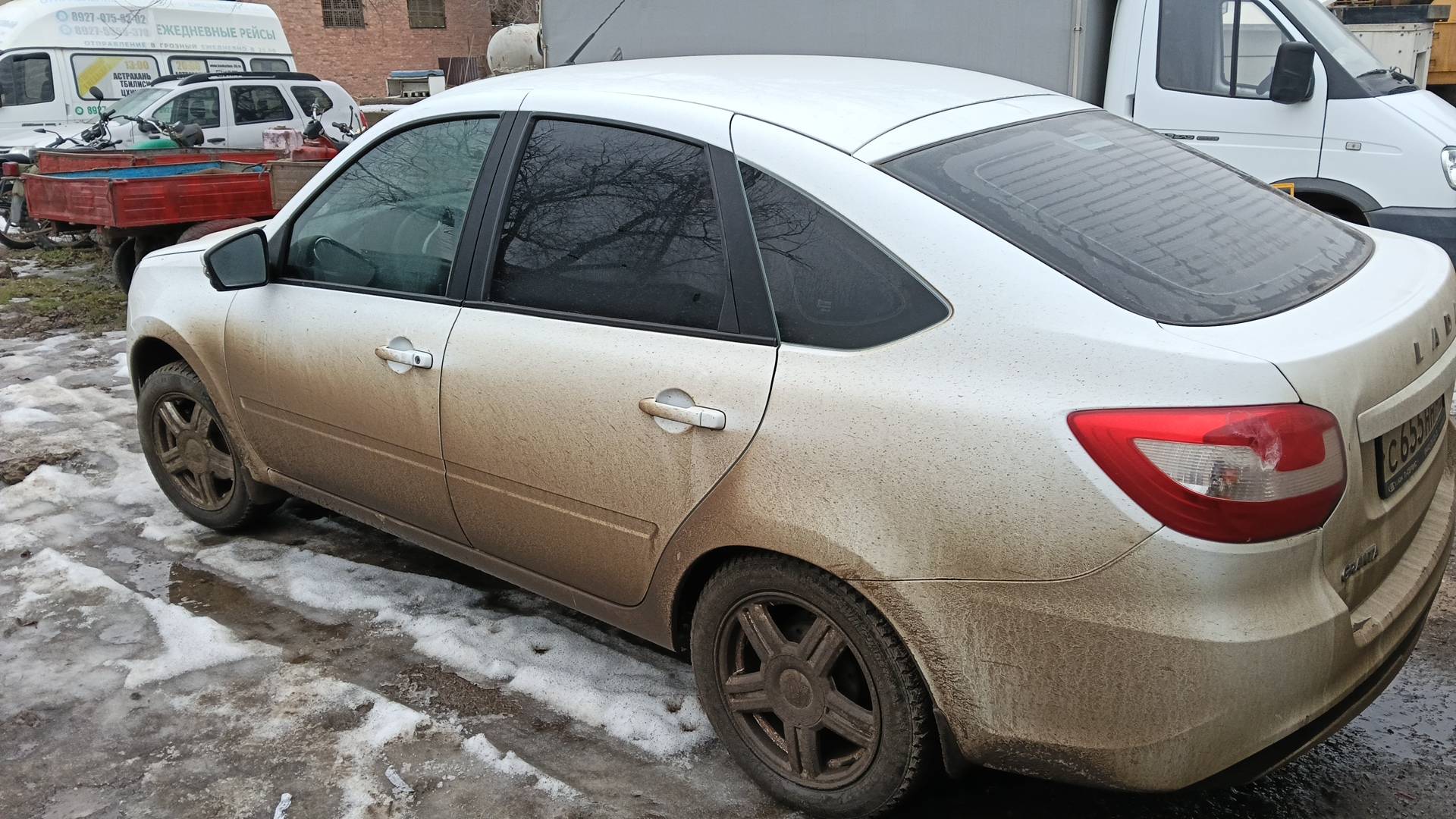 Lada Granta седан,  87 707 км, 2022 года в лизинг