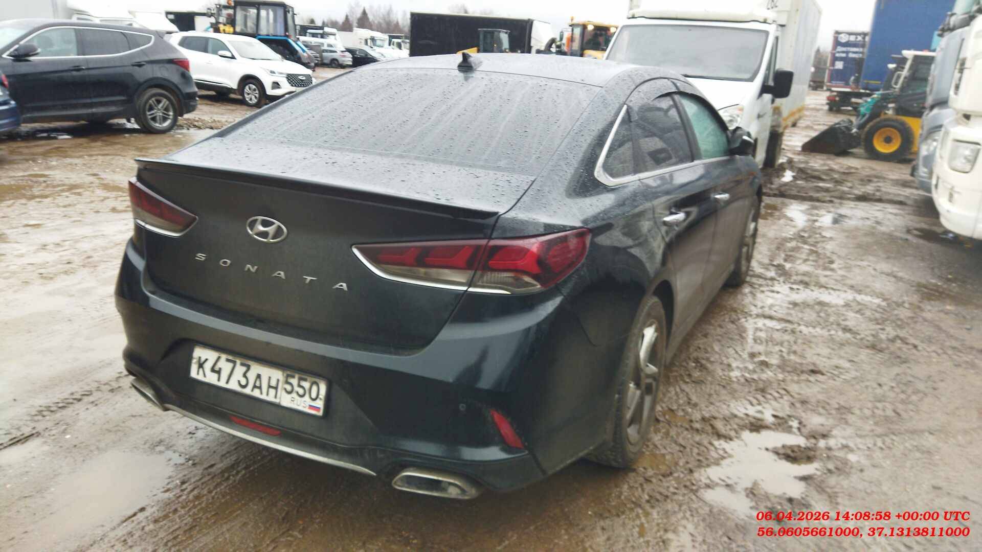 Hyundai Sonata,  76 319 км, 2017 года