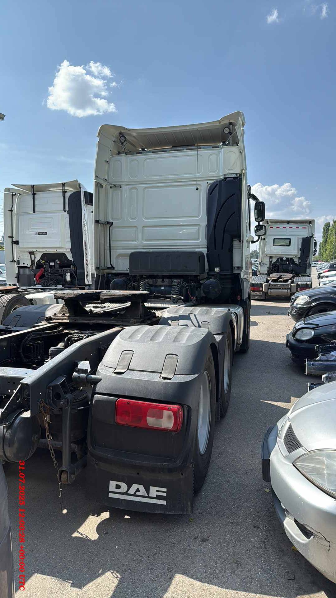 DAF XF 480 FTT 6x4 (Space Cab),  521 920 км, 2021 года в лизинг