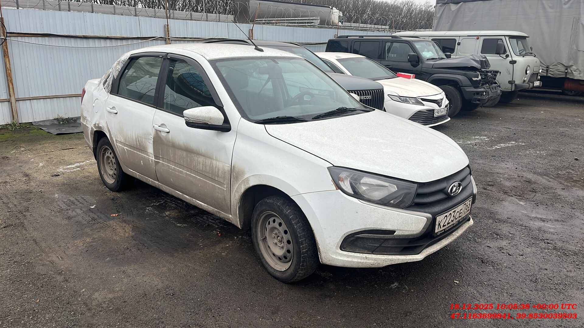 Lada Granta седан,  100 000 км, 2023 года в лизинг