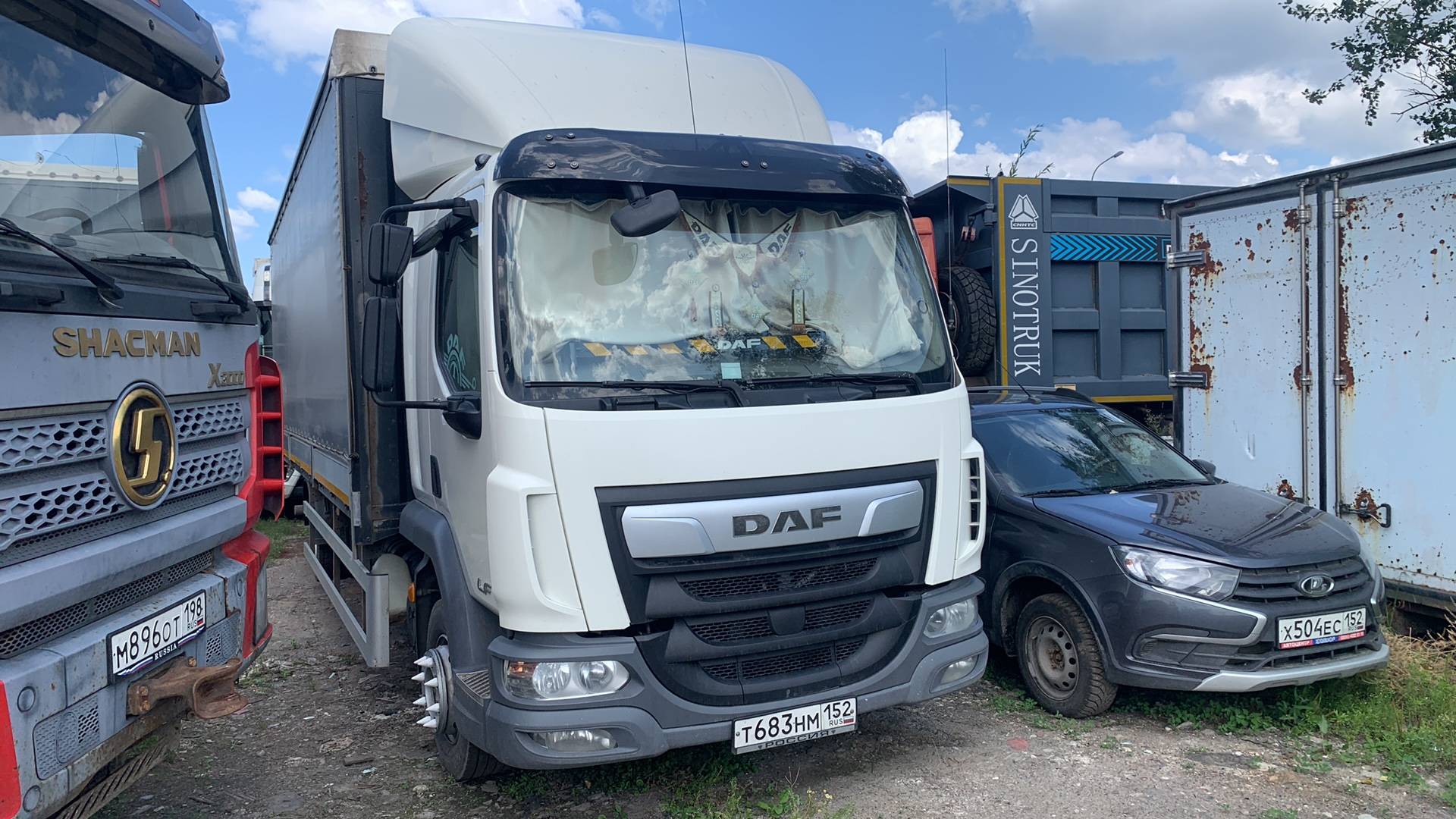 DAF LF 210 FA 4x2 (Sleeper Cab),  371 712 км, 2021 года в лизинг