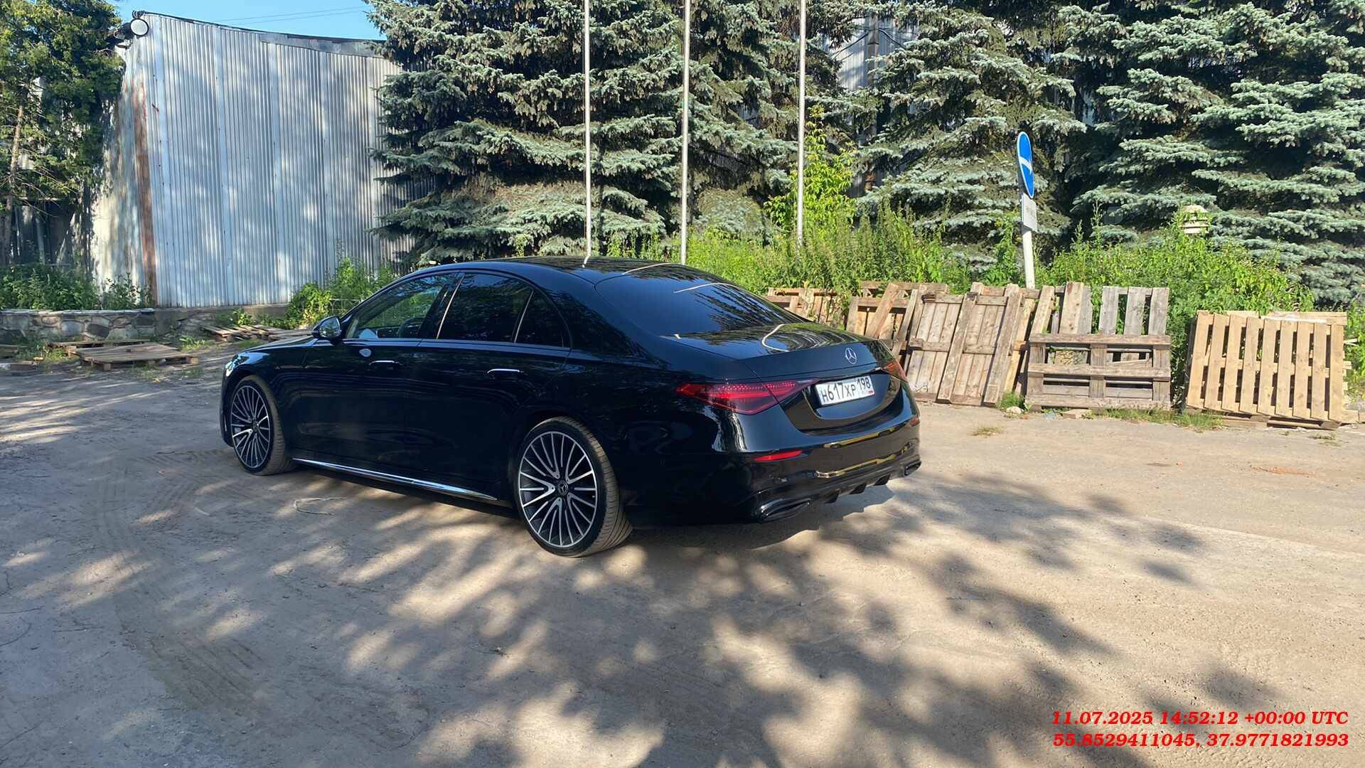 Mercedes-Benz S седан,  84 780 км, 2023 года в лизинг