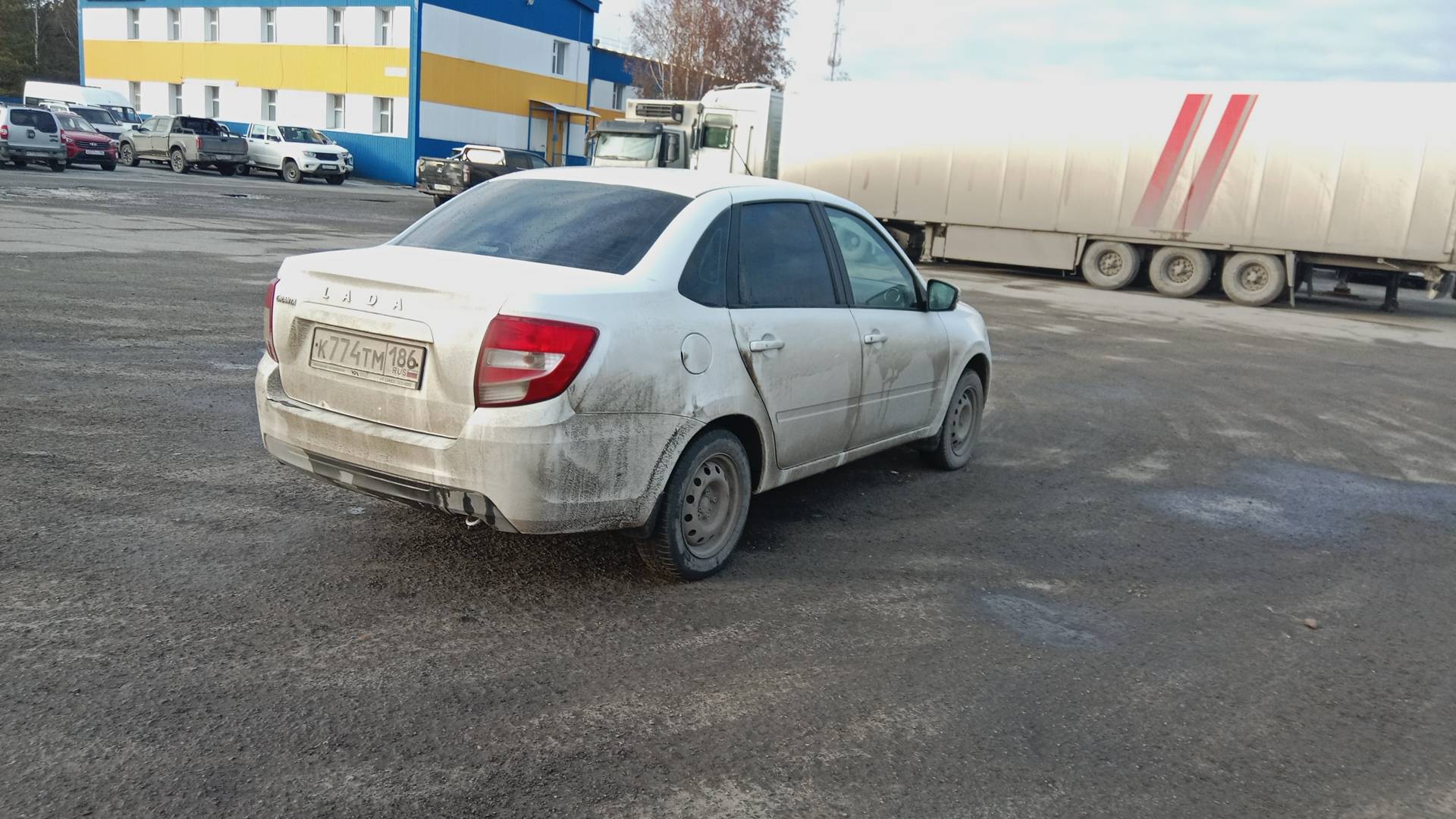 Lada Granta седан,  167 436 км, 2022 года в лизинг