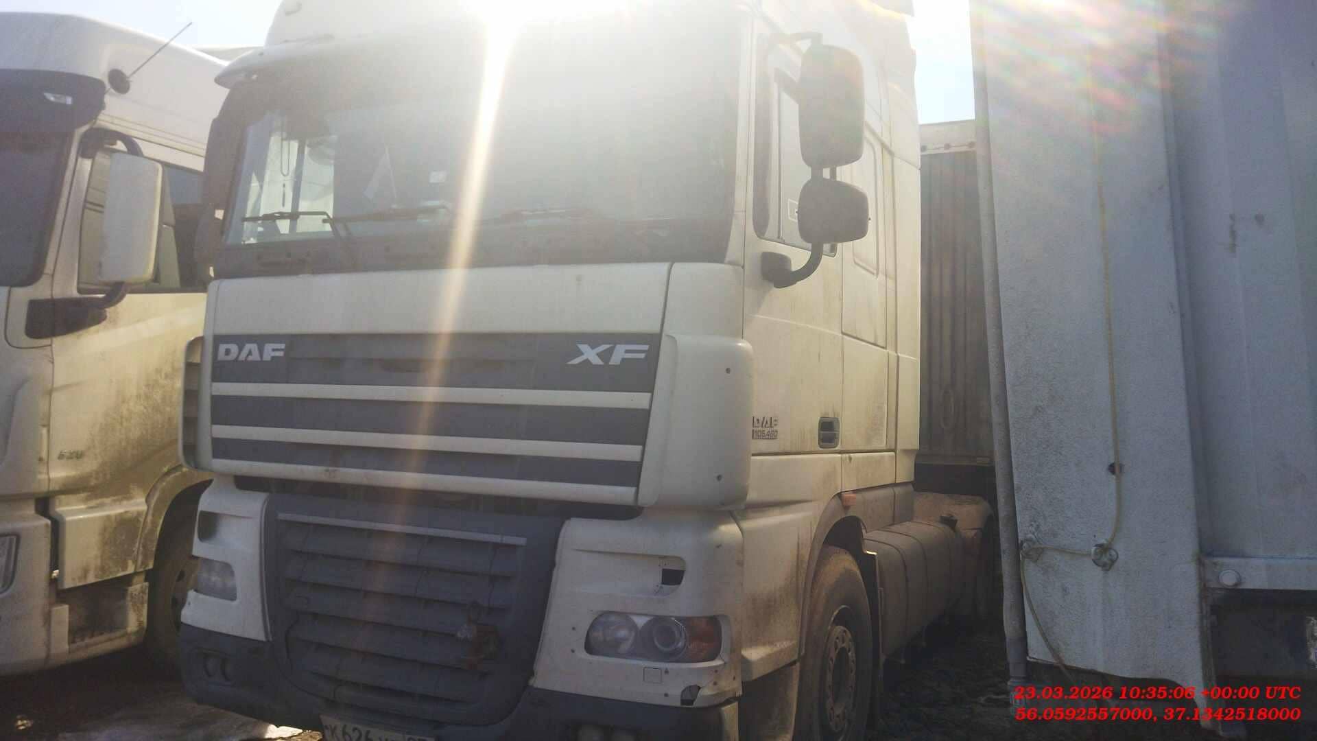 DAF XF105.460 FT 4x2 (Super Space Cab),  1 410 528 км, 2017 года в лизинг