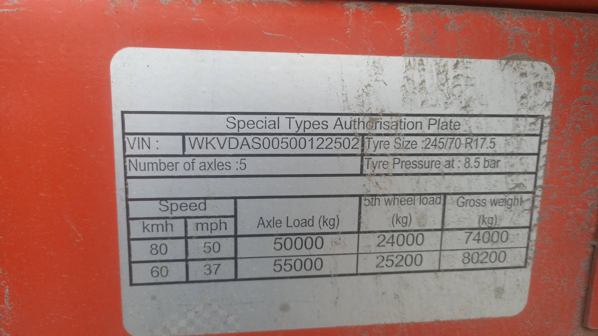 KASSBOHRER Тяжеловоз LB5E, 2022 года в лизинг