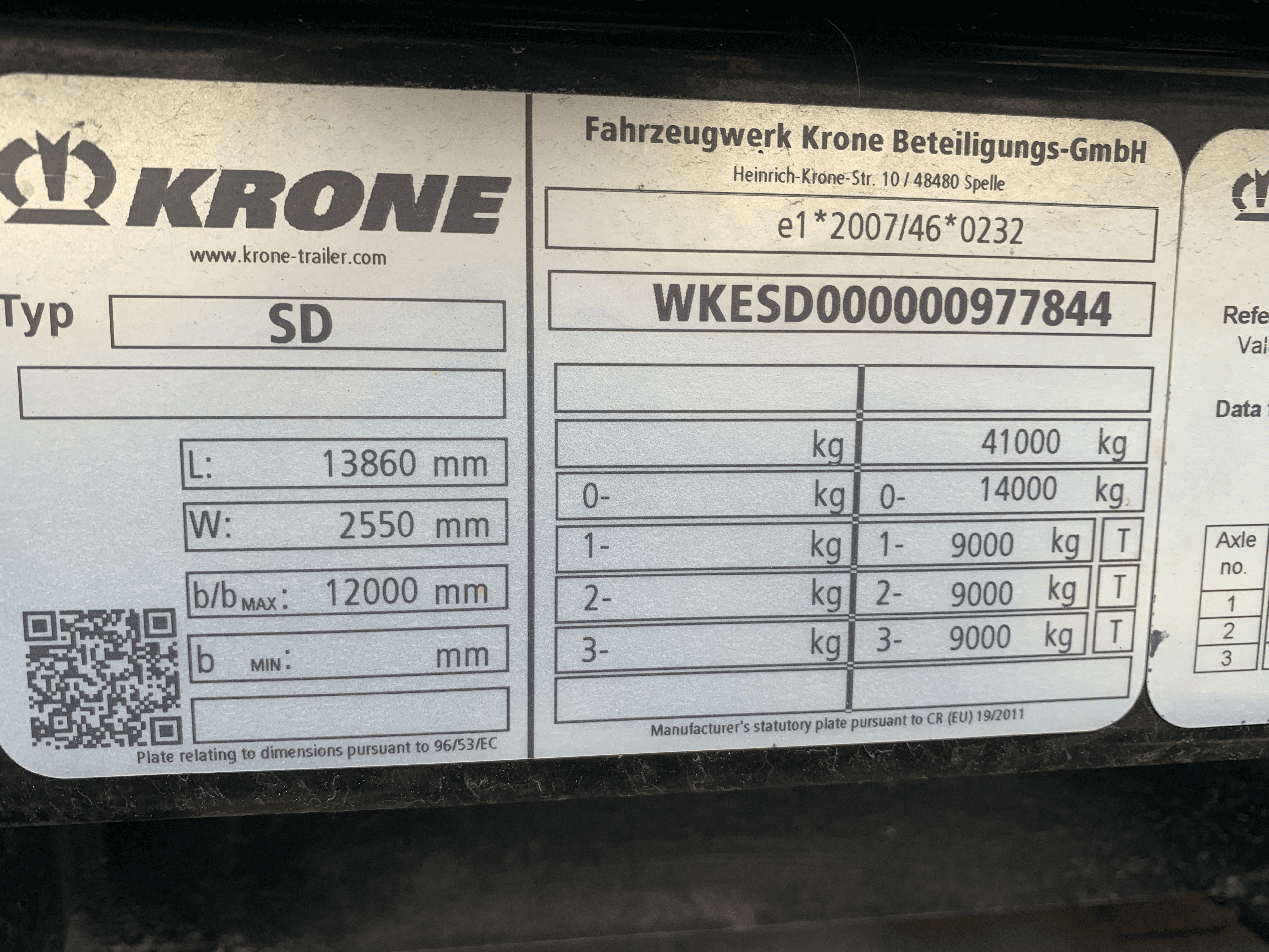 KRONE Шторный SD, 2021 года в лизинг