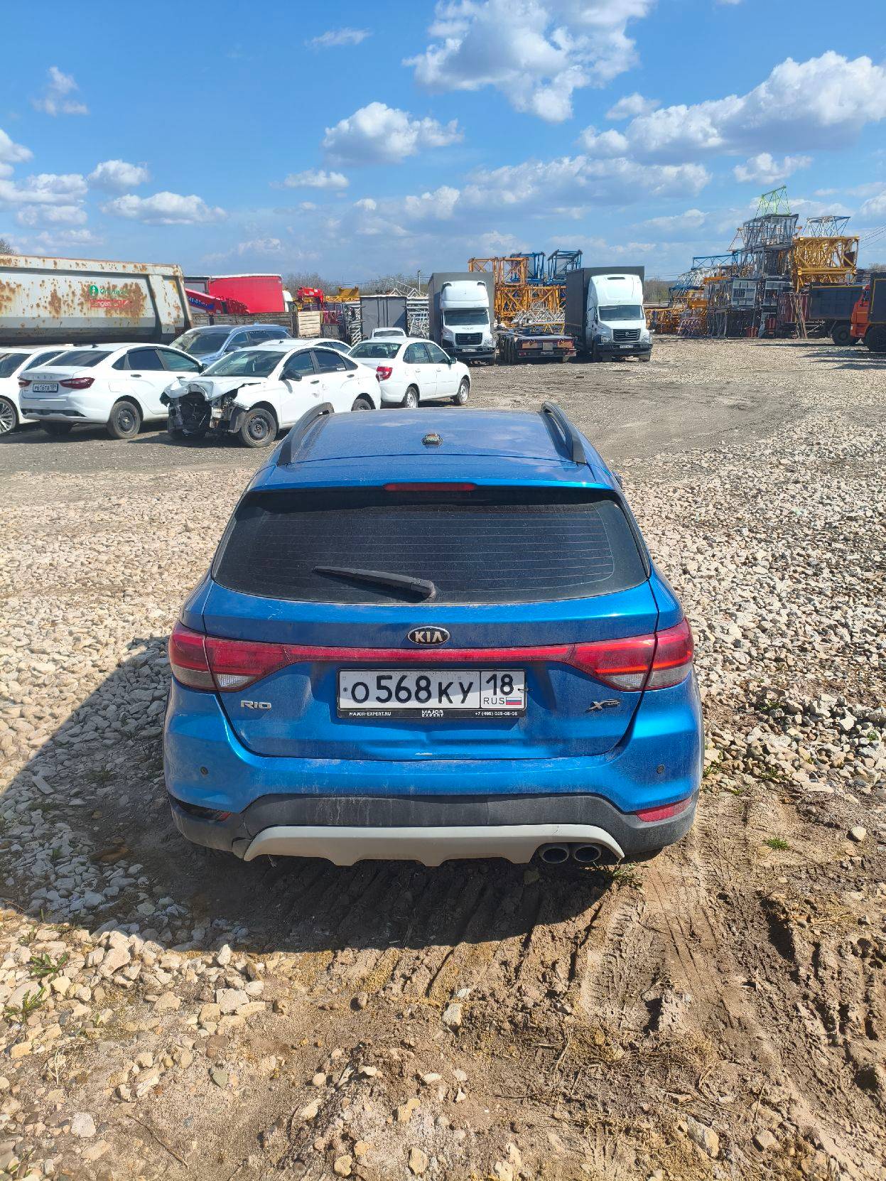 KIA Rio X-Line,  139 363 км, 2019 года в лизинг