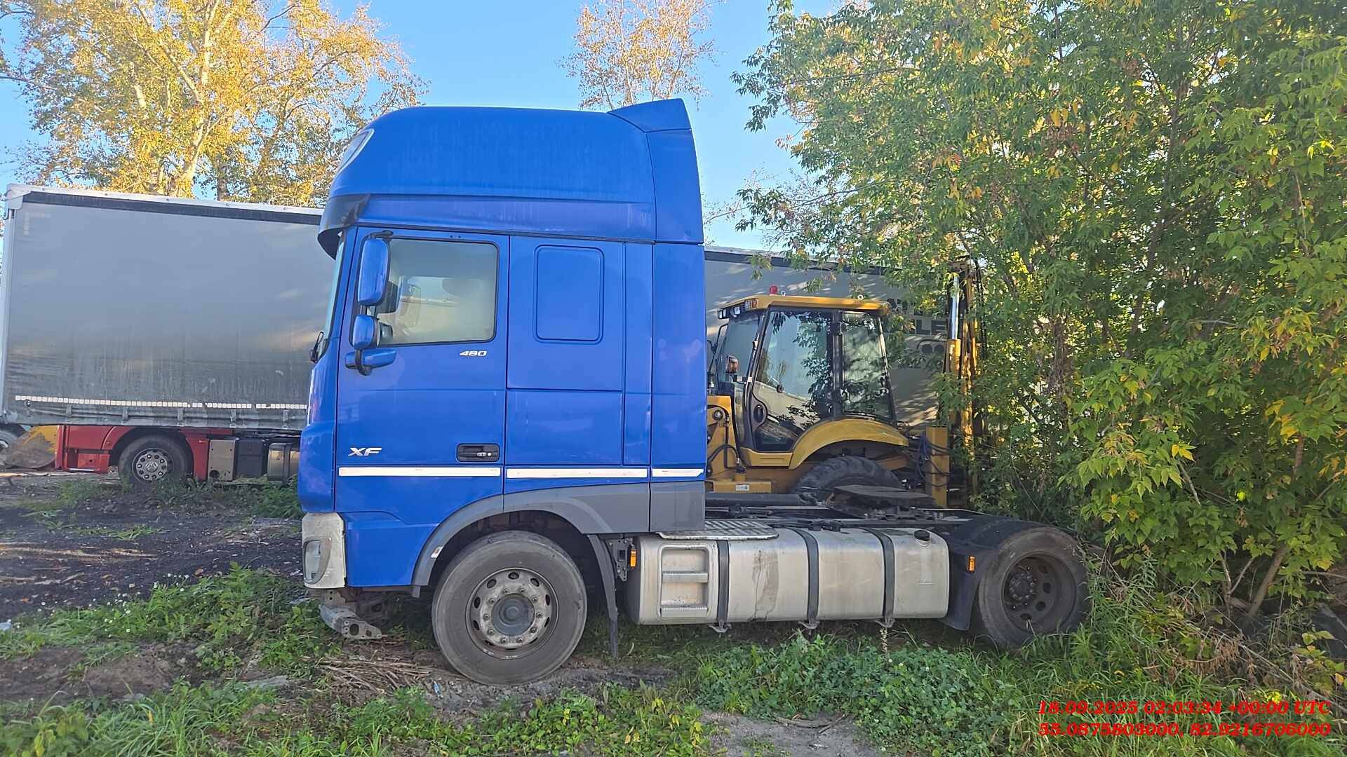 DAF XF 480 FT 4x2 (Super Space Cab),  590 000 км, 2020 года