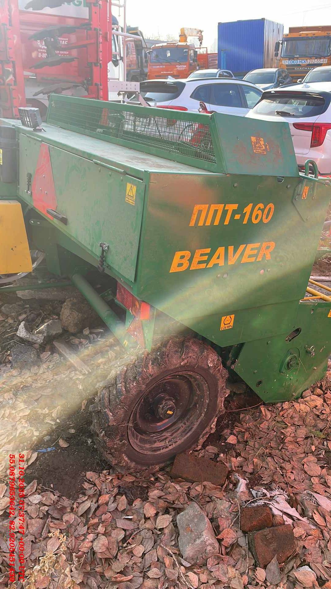 Бобруйскагромаш ППТ-160 "Beaver" Пресс-подборщик тюковый прицепной, 2024 года в лизинг